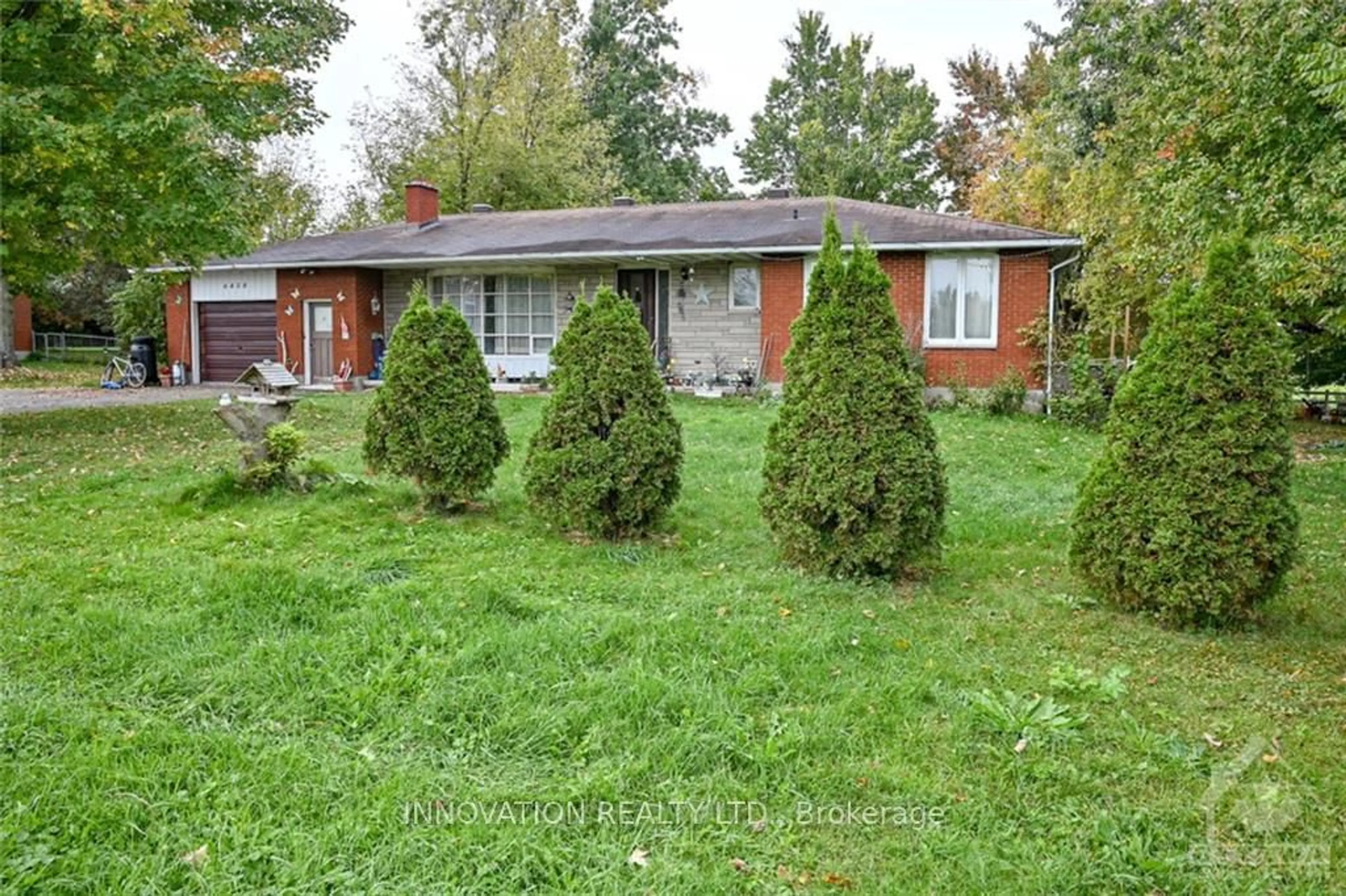 Frontside or backside of a home, cottage for 6458 FOURTH LINE Rd, Manotick - Kars - Rideau Twp and Area Ontario K0A 2T0