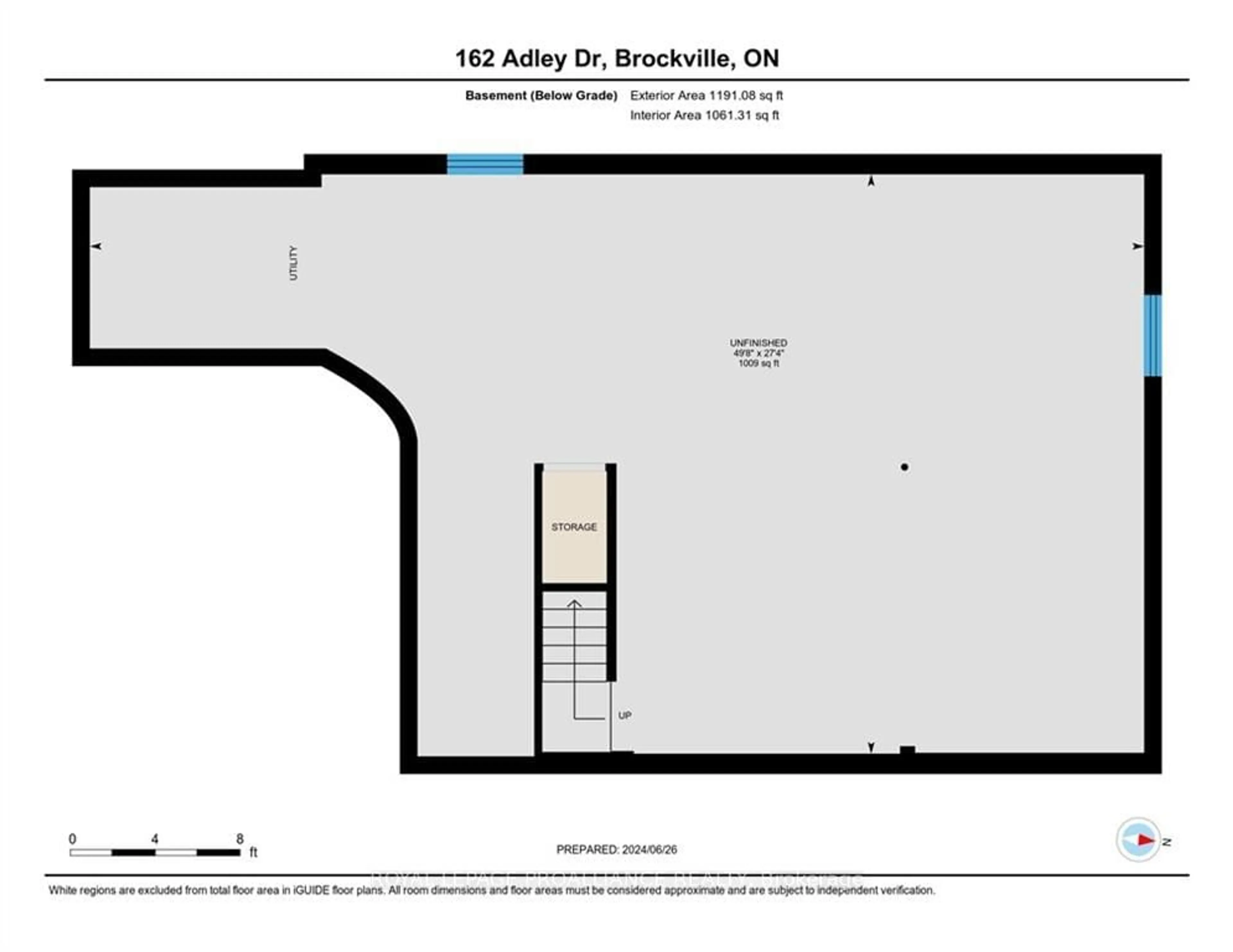 Floor plan for 162 ADLEY Dr, Brockville Ontario K6V 7J2