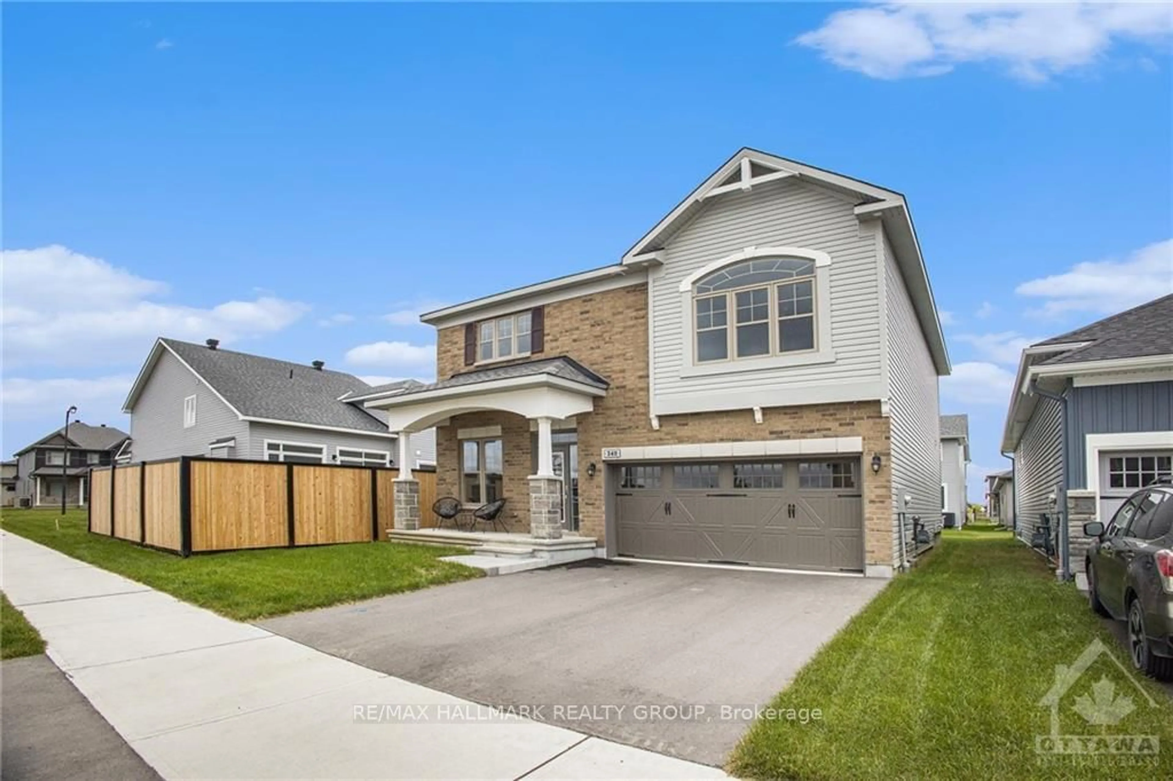 Frontside or backside of a home, the street view for 348 VENTOUX Ave, Orleans - Cumberland and Area Ontario K4A 3P7