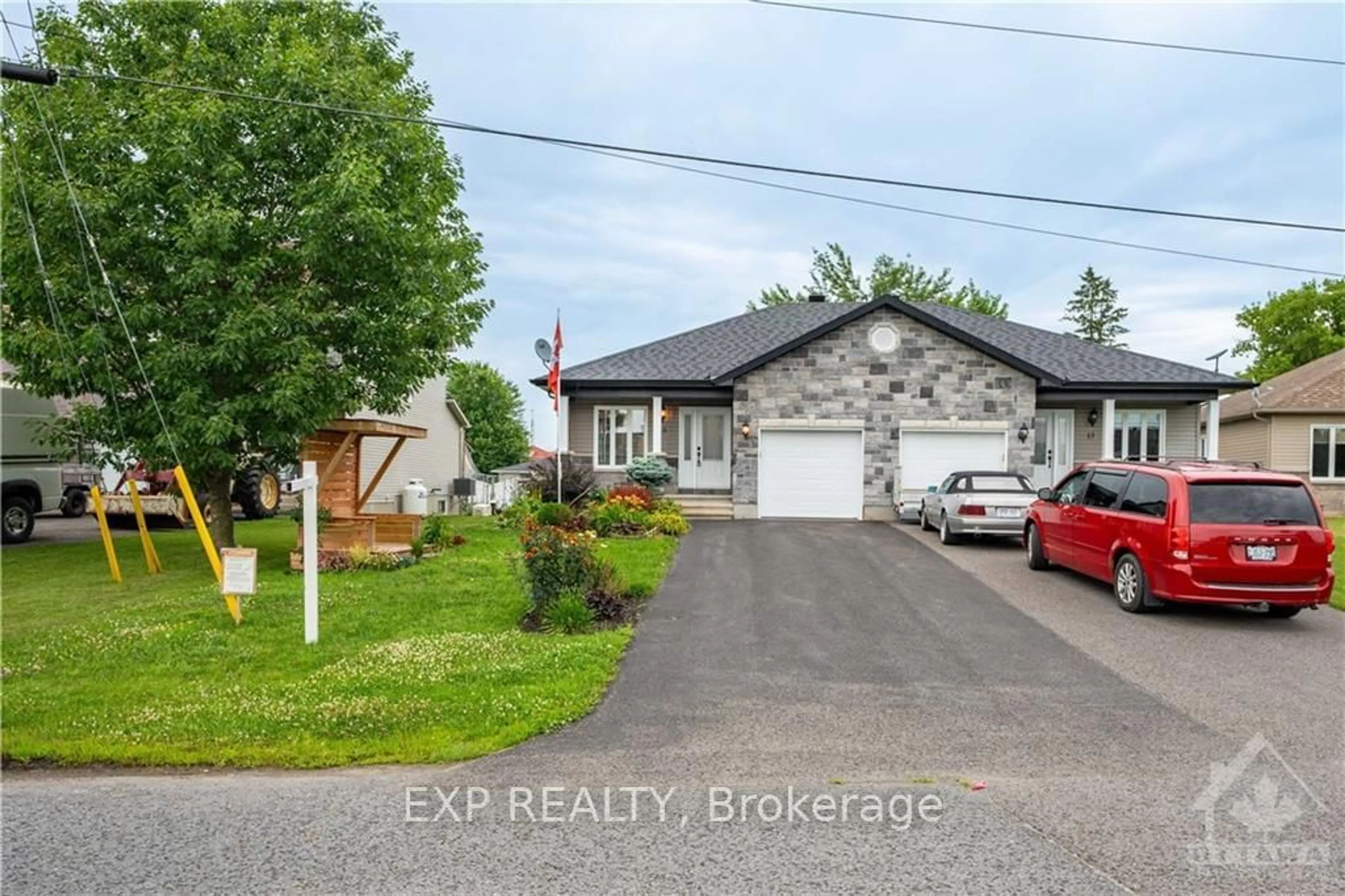 Frontside or backside of a home, the street view for 15 GAREAU Cres, The Nation Ontario K0C 2B0