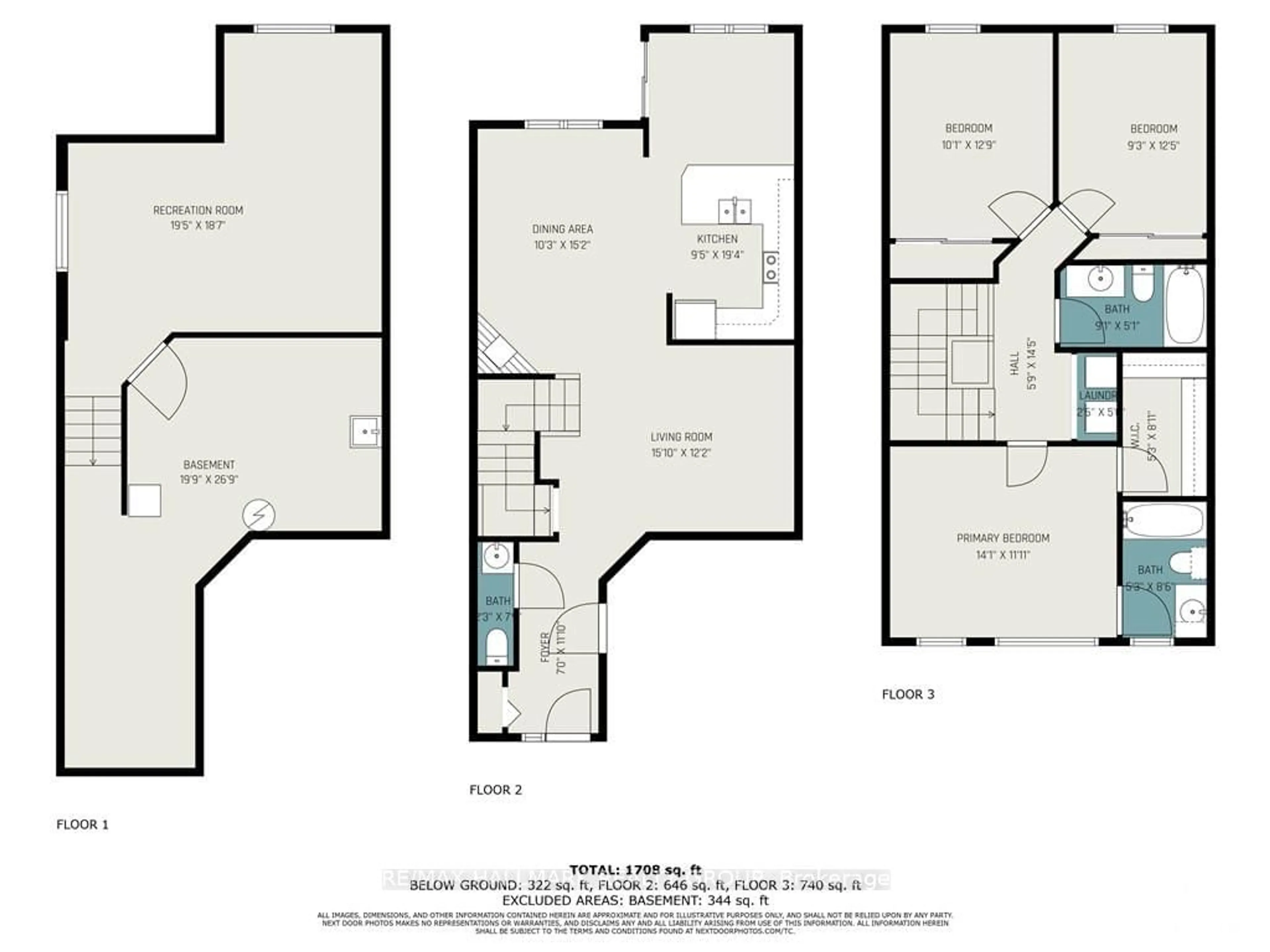 Floor plan for 222 TEWSLEY Dr, Blossom Park - Airport and Area Ontario K1V 0Y7