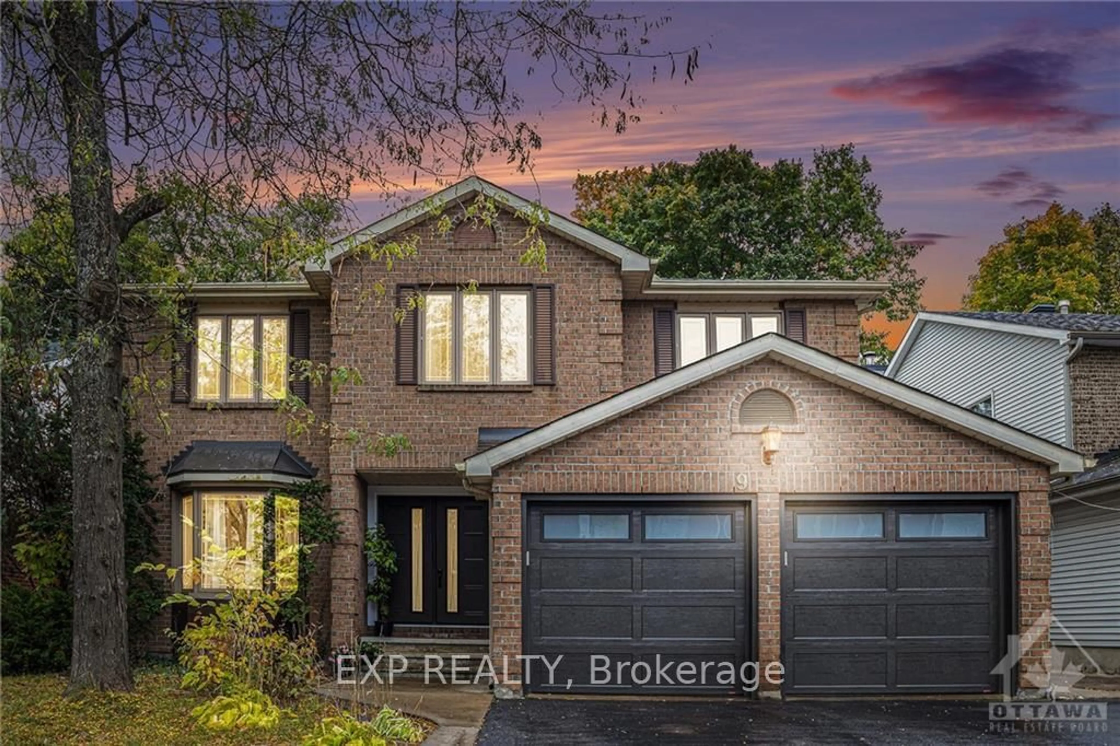 Home with brick exterior material for 9 BEAMISH Cres, Kanata Ontario K2K 2R6