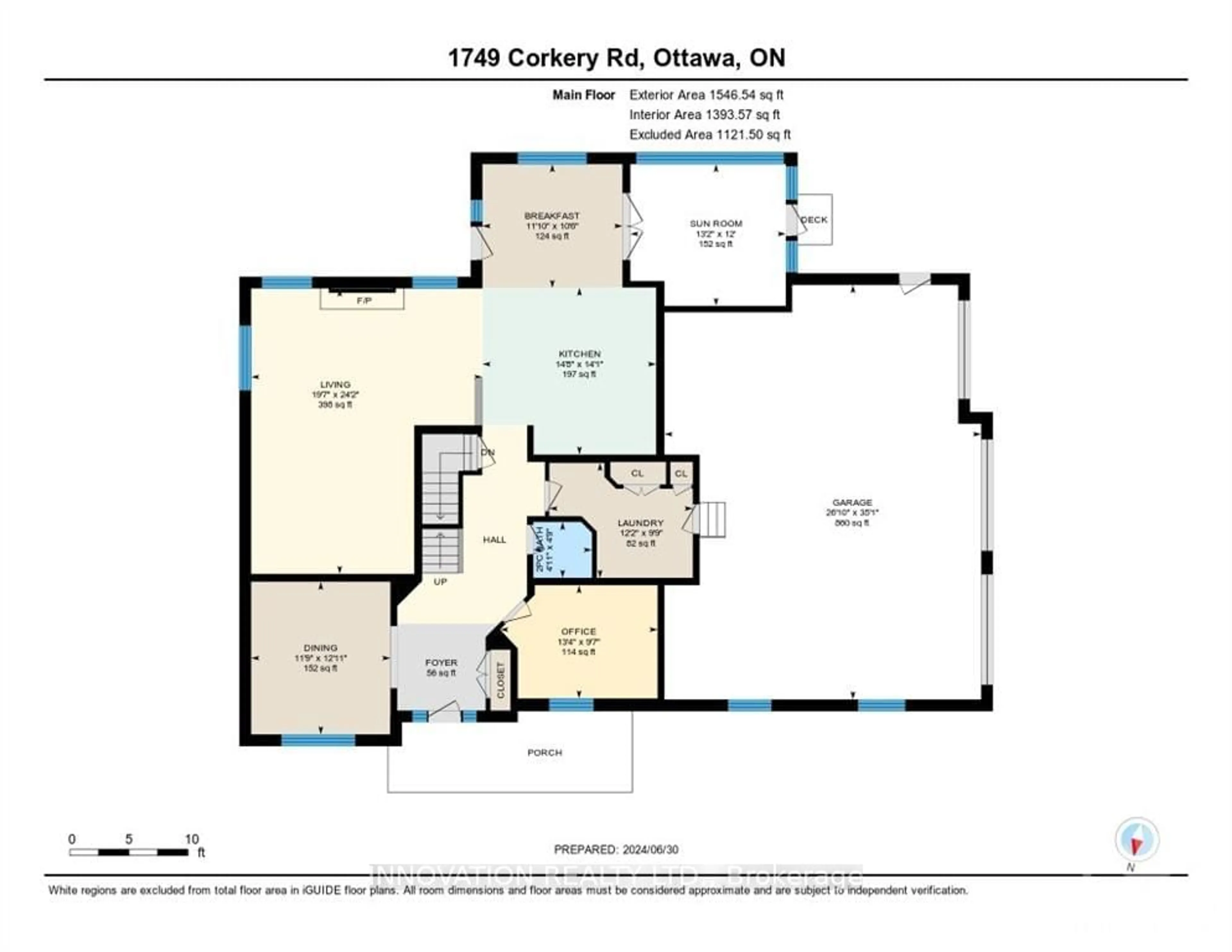 Floor plan for 1749 CORKERY Rd, Carp - Huntley Ward Ontario K0A 1L0