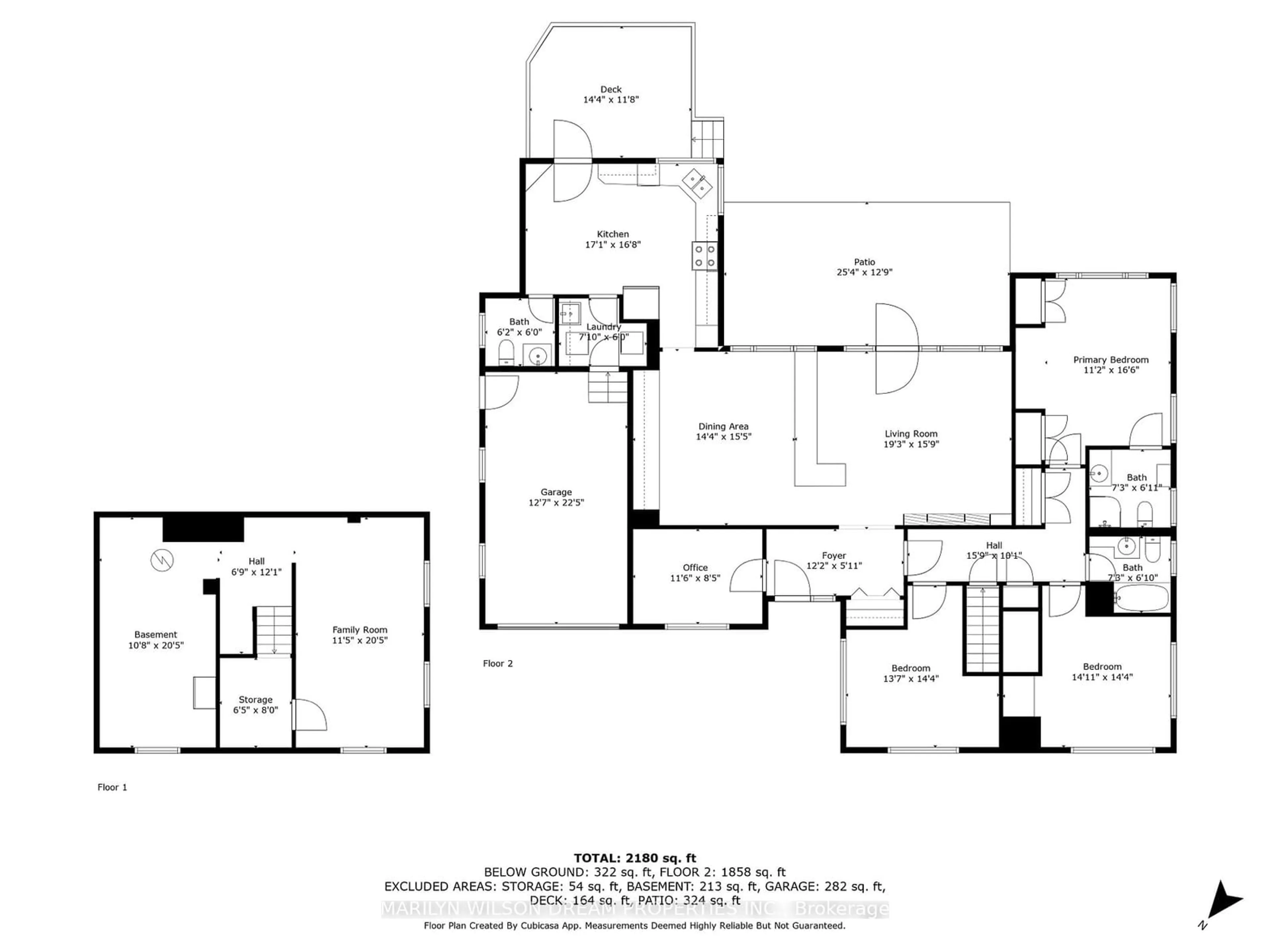 Floor plan for 19 GRENVILLE Crt, Brockville Ontario K6V 1J3