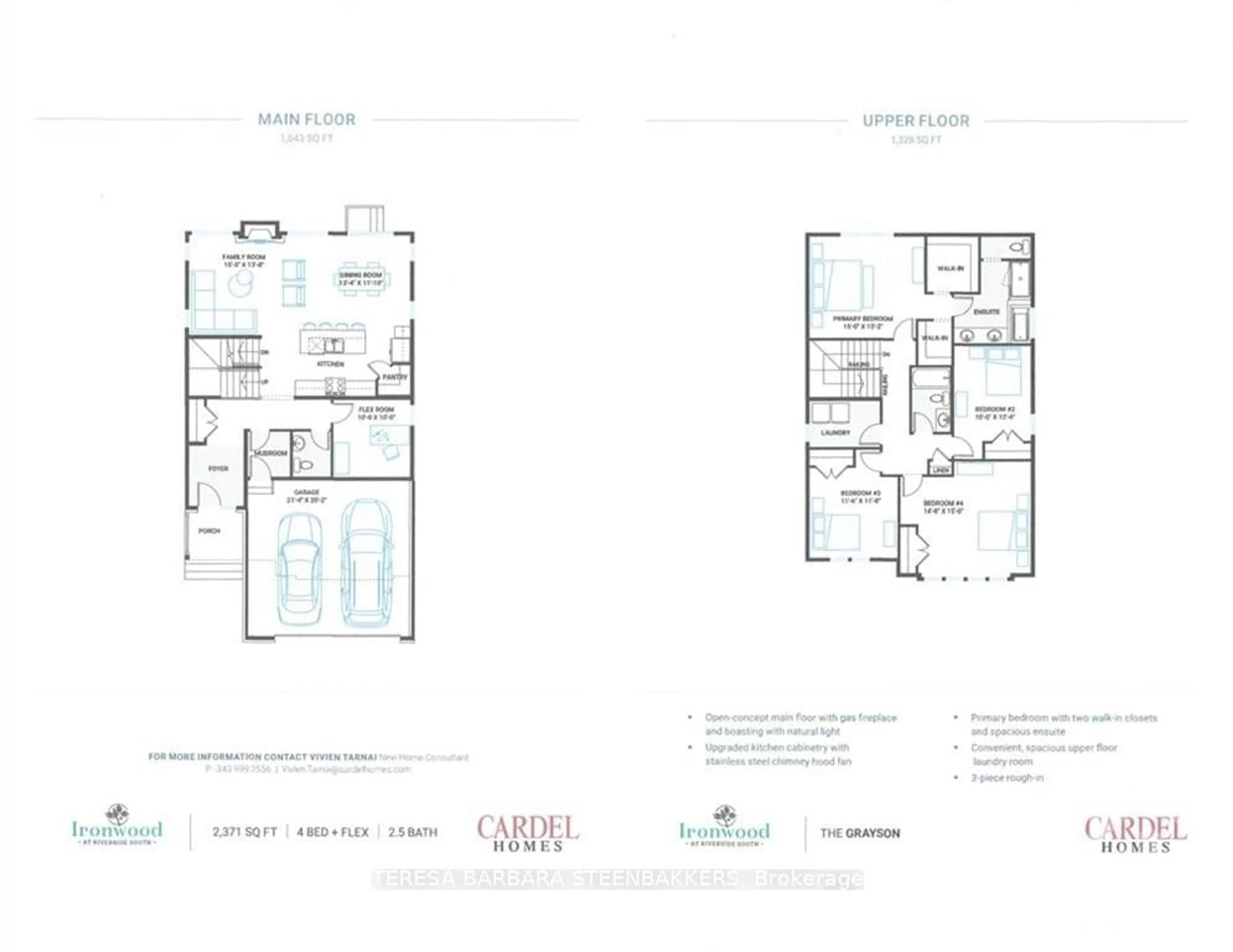 Floor plan for 783 KENNY GORDON Ave, Blossom Park - Airport and Area Ontario K4M 0Y2