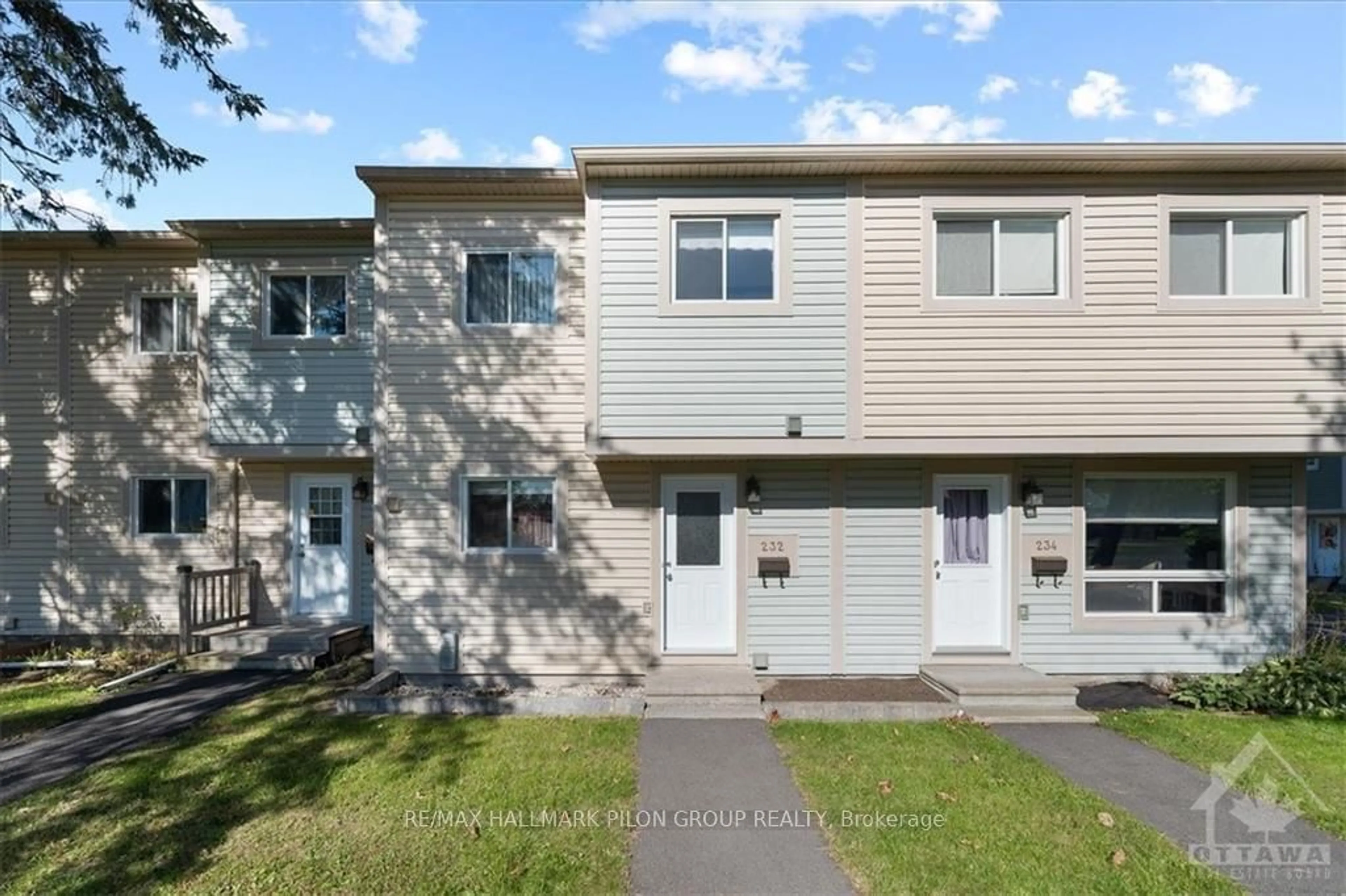 A pic from exterior of the house or condo, the front or back of building for 232 MILLROAD Way, Orleans - Cumberland and Area Ontario K1E 2C9