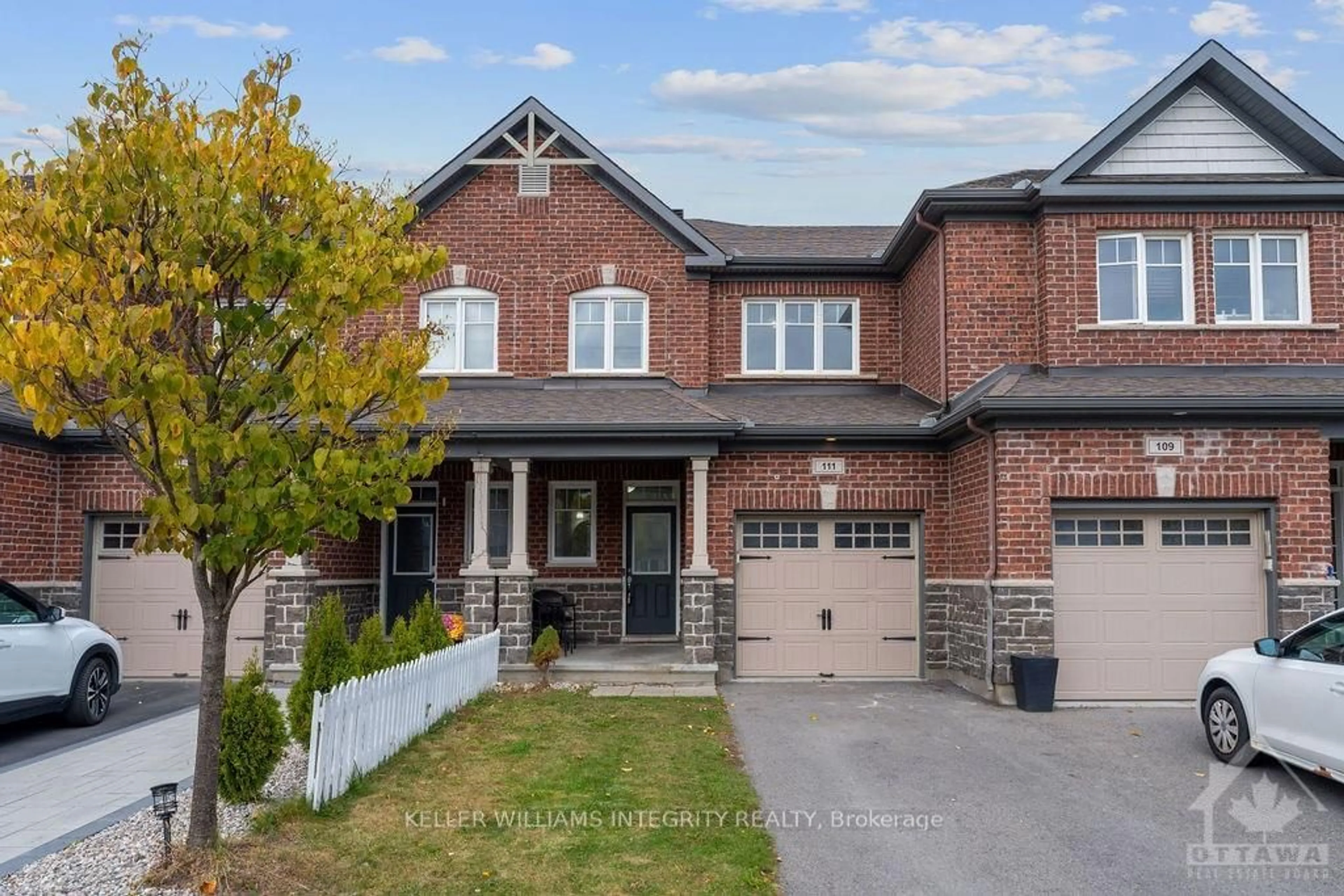 Home with brick exterior material for 111 WESTPHALIAN Ave, Kanata Ontario K2V 0A3