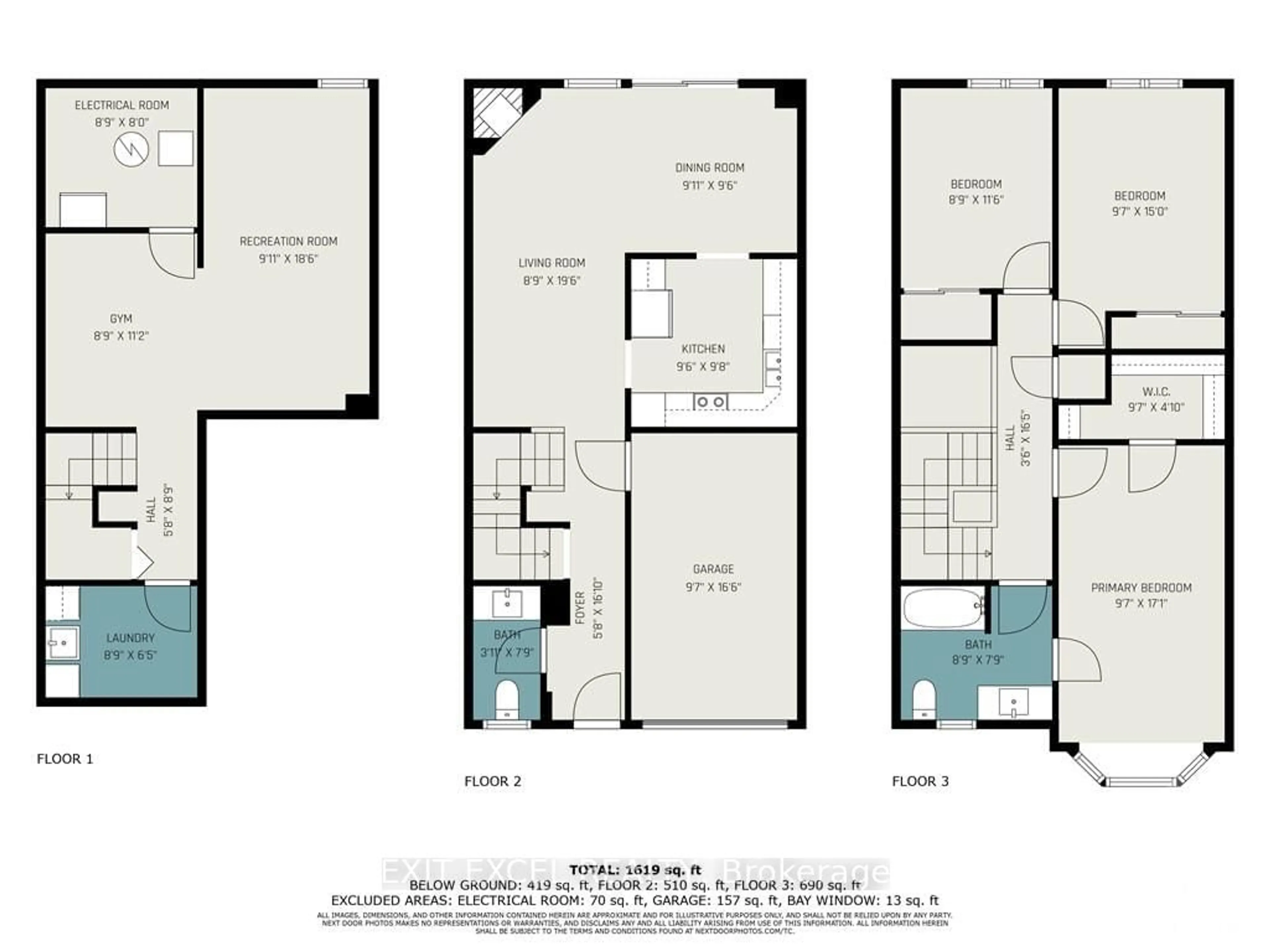 Floor plan for 421 VALADE Cres, Orleans - Cumberland and Area Ontario K4A 2W3