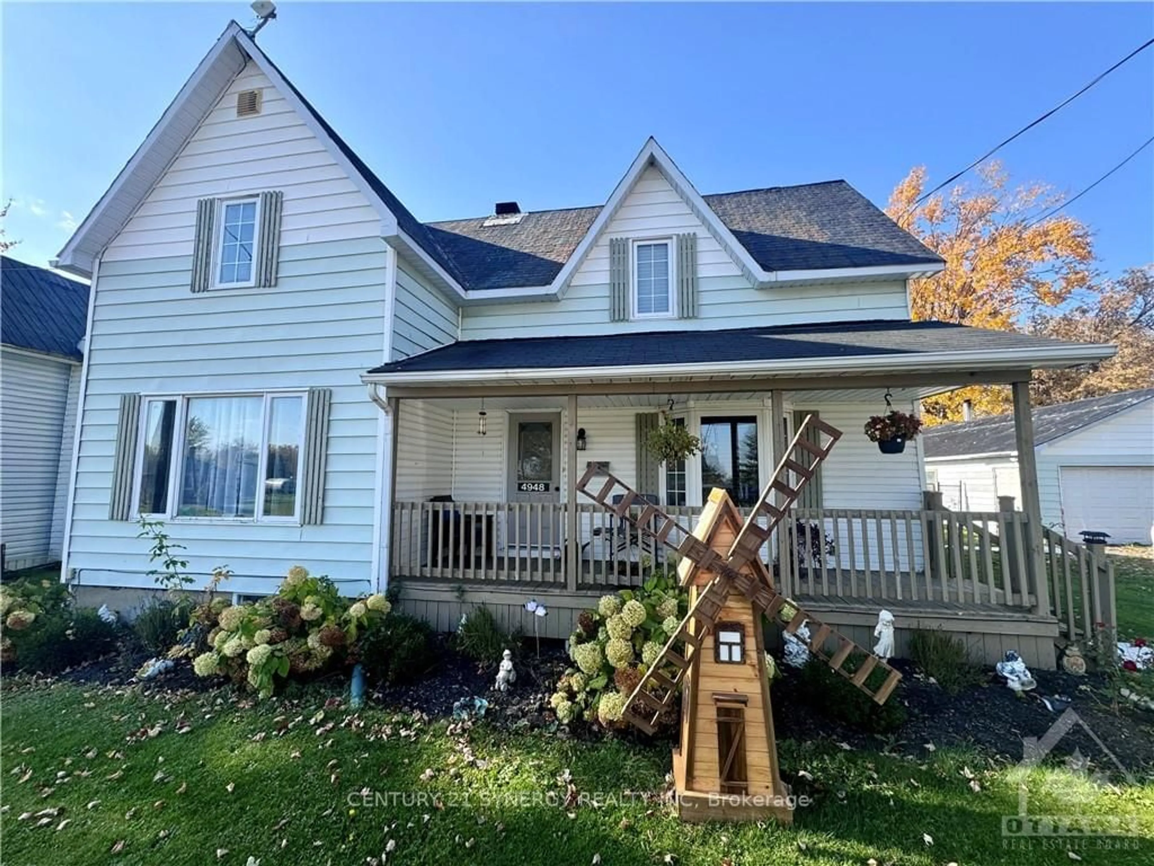 Frontside or backside of a home, cottage for 4948 WALES Rd, South Stormont Ontario K0C 1R0