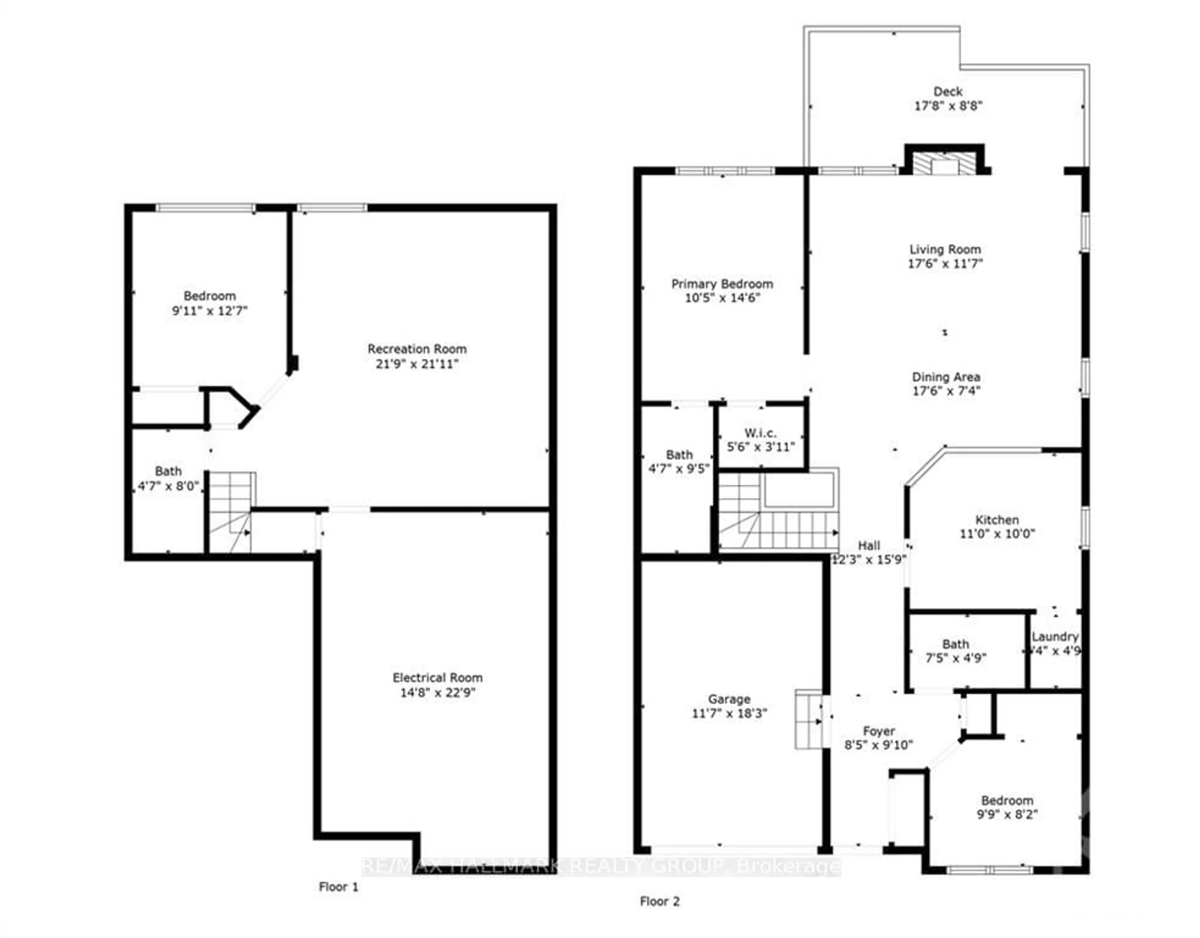 Floor plan for 37 VILLAGE WALK, Manotick - Kars - Rideau Twp and Area Ontario K4M 1L1