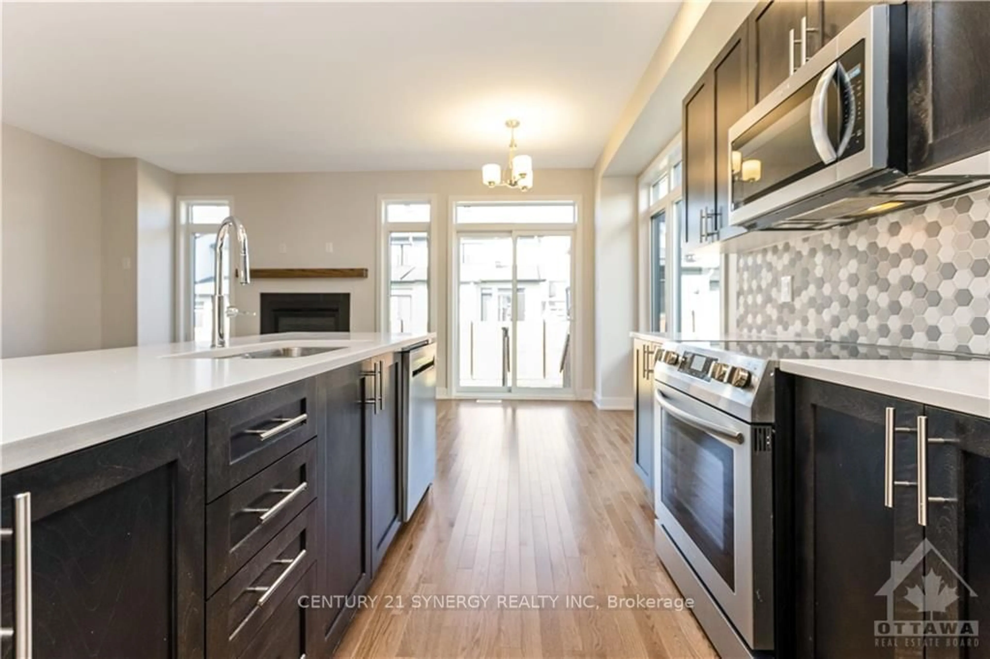 Open concept kitchen for 379 BROADRIDGE Cres, Orleans - Convent Glen and Area Ontario K1W 0M1