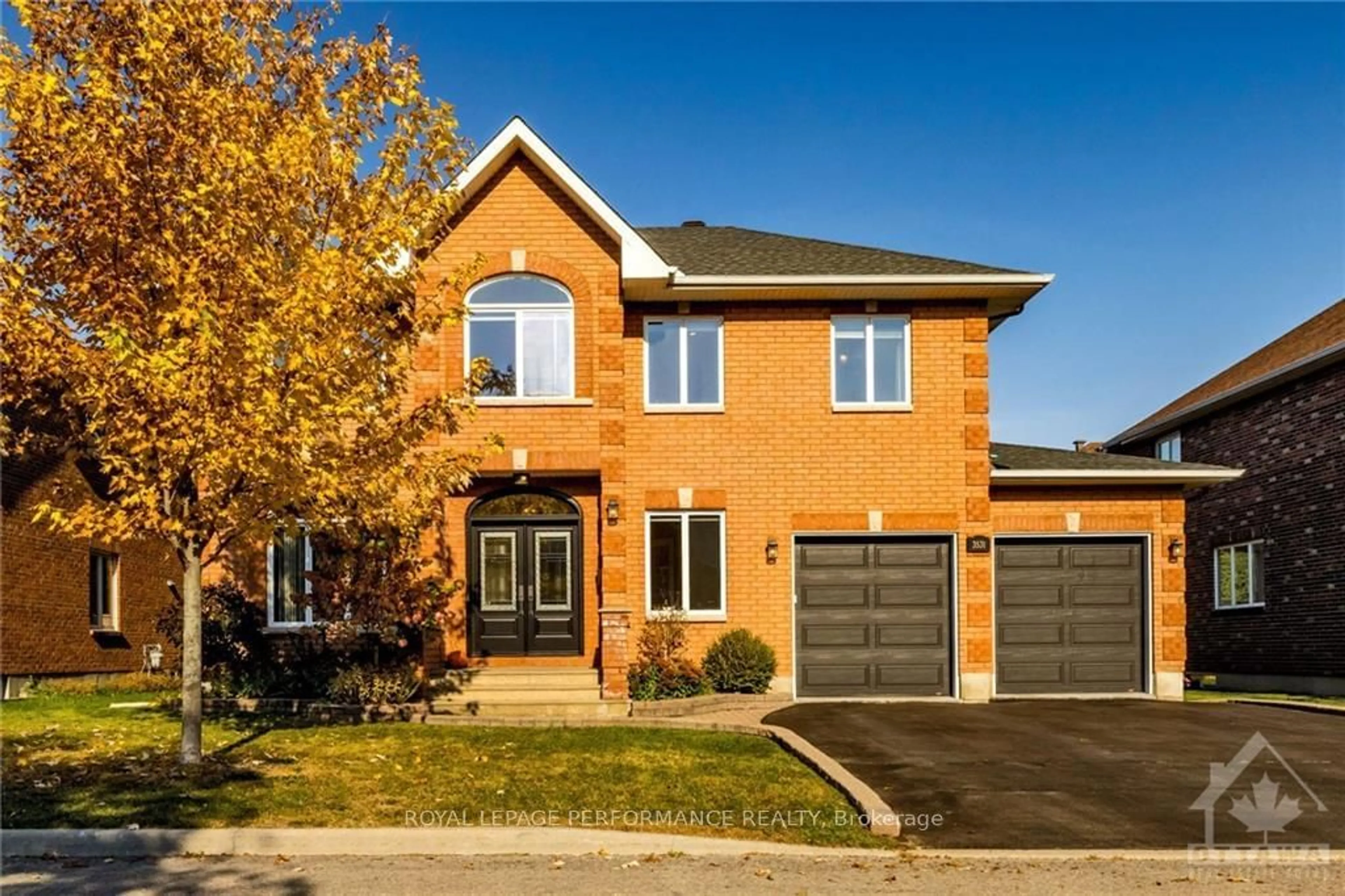 Home with brick exterior material for 3531 WYMAN Cres, Hunt Club - Windsor Park Village and Area Ontario K1V 0Z1