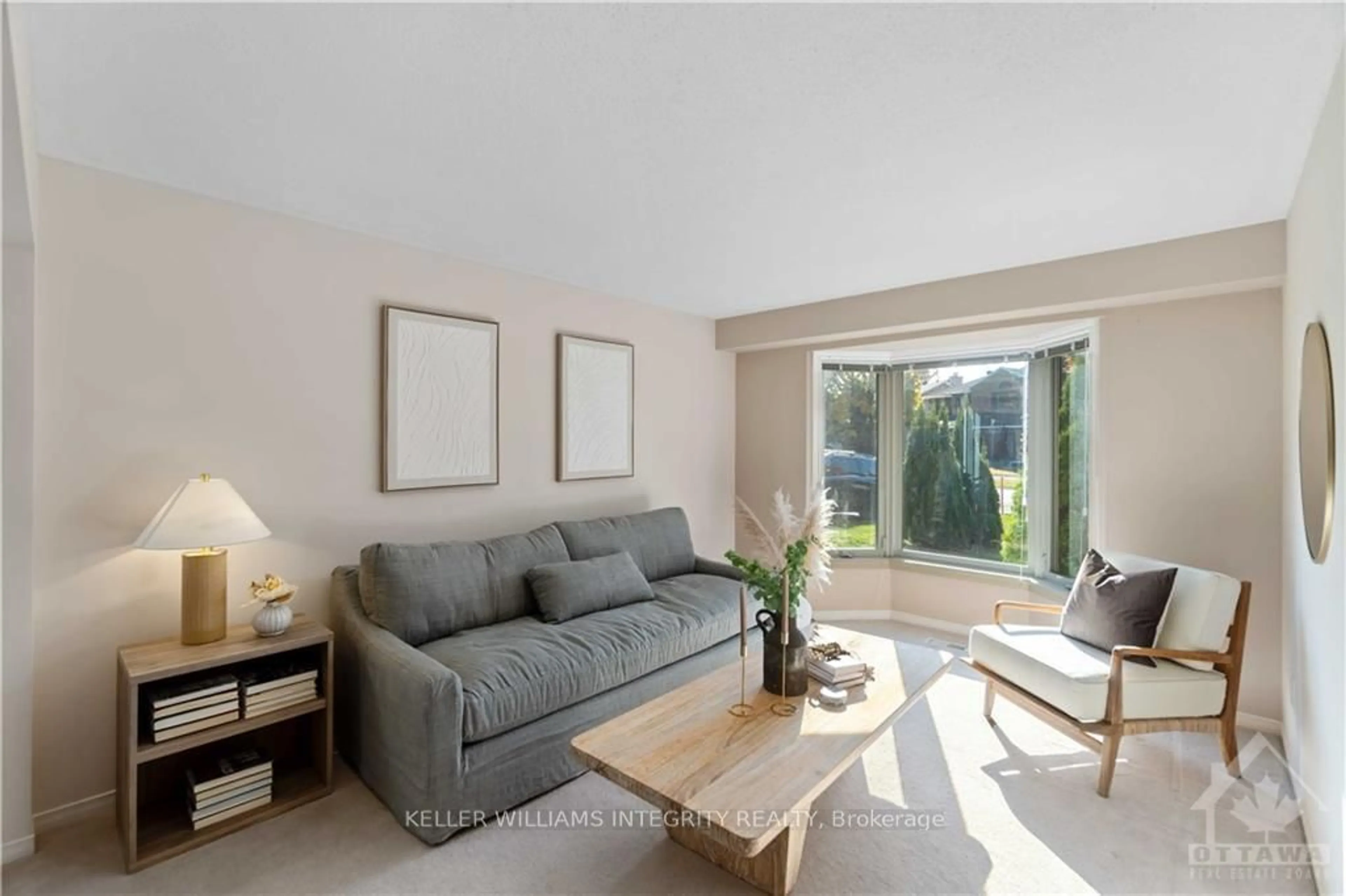 Living room, wood floors for 218 WALDEN Dr, Kanata Ontario K2K 2K6