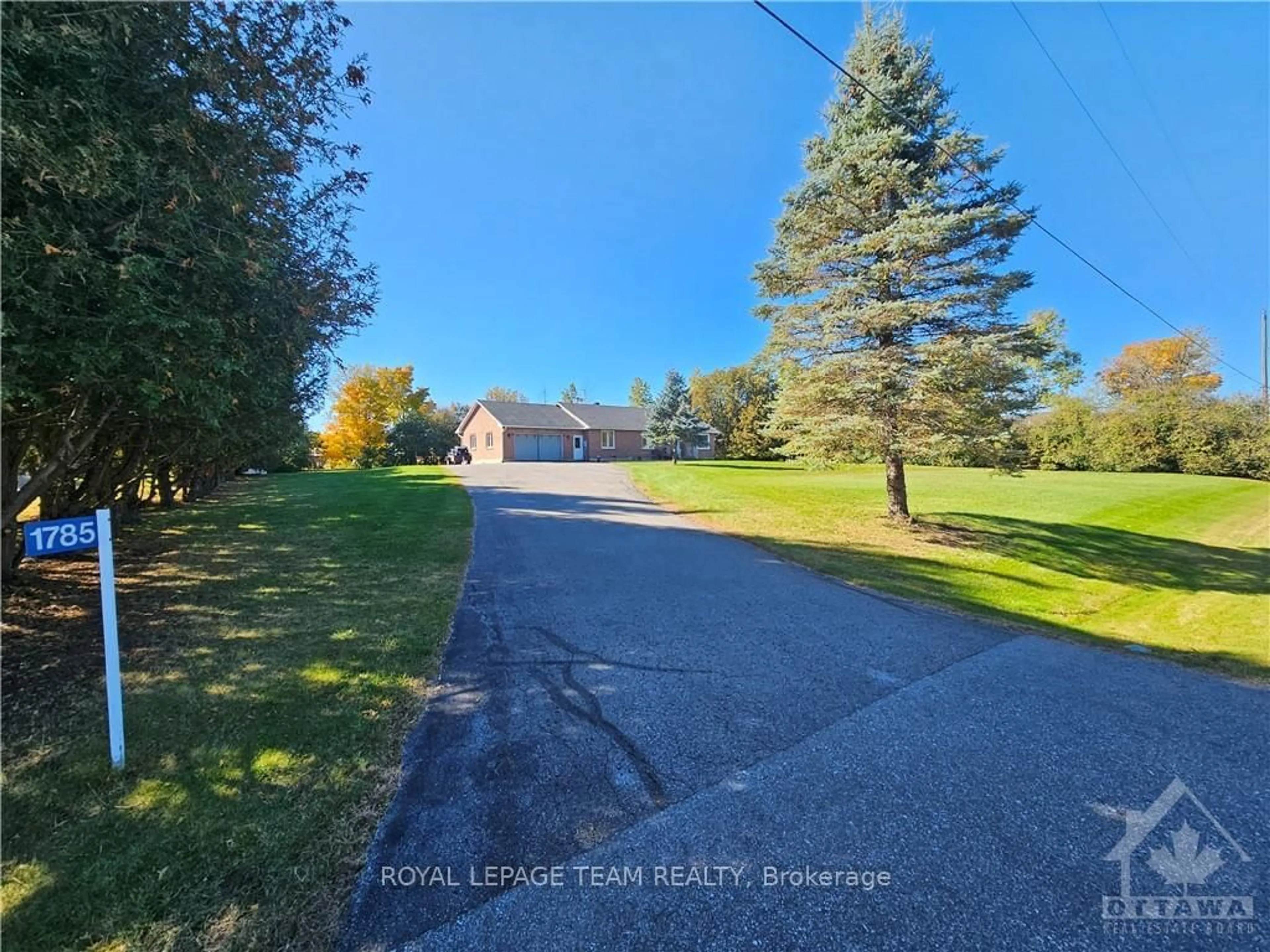 Frontside or backside of a home, the street view for 1785 11TH Line, Mississippi Mills Ontario K0A 1A0