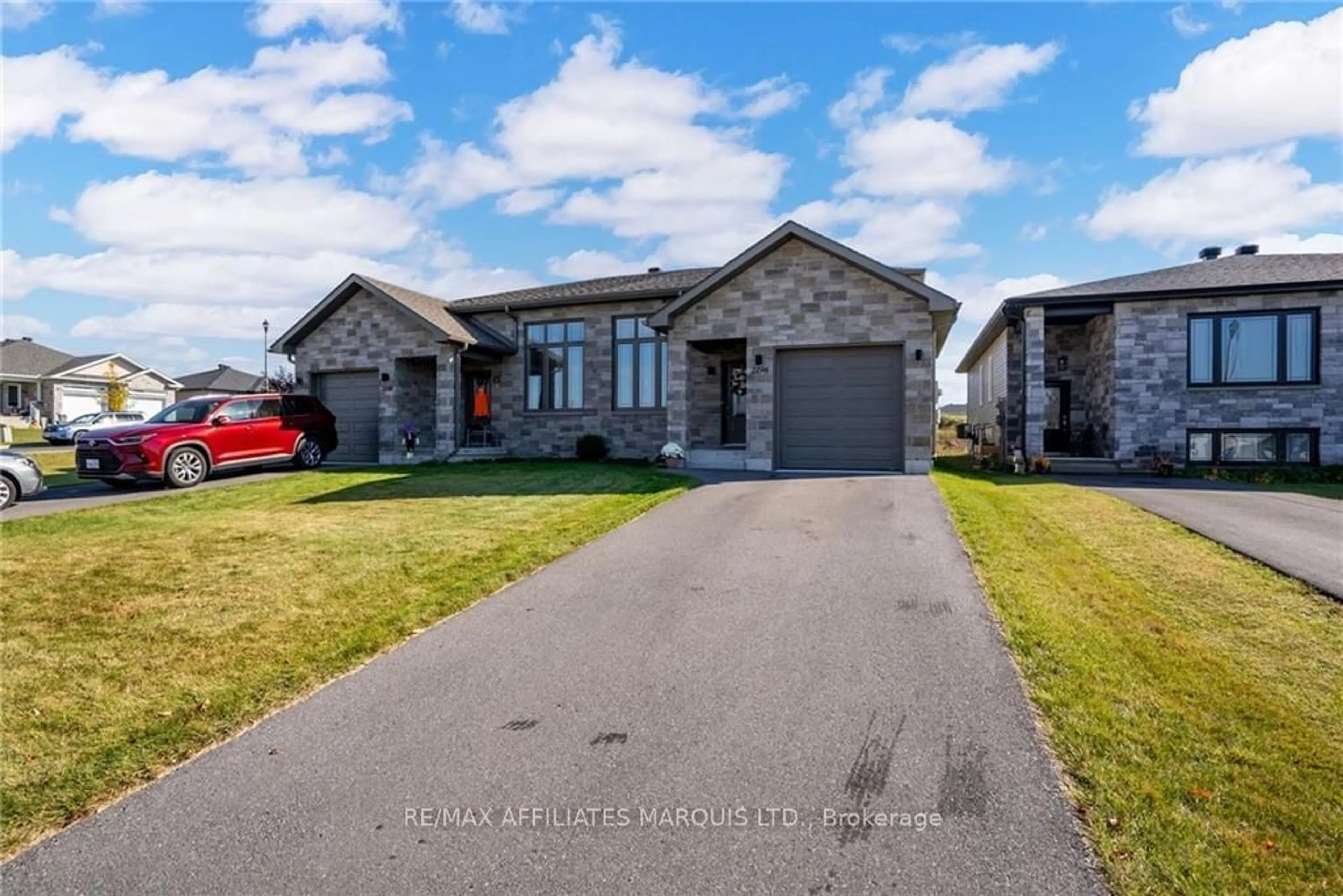 Frontside or backside of a home, the street view for 2196 BURKE Ave, Cornwall Ontario K6H 0H5