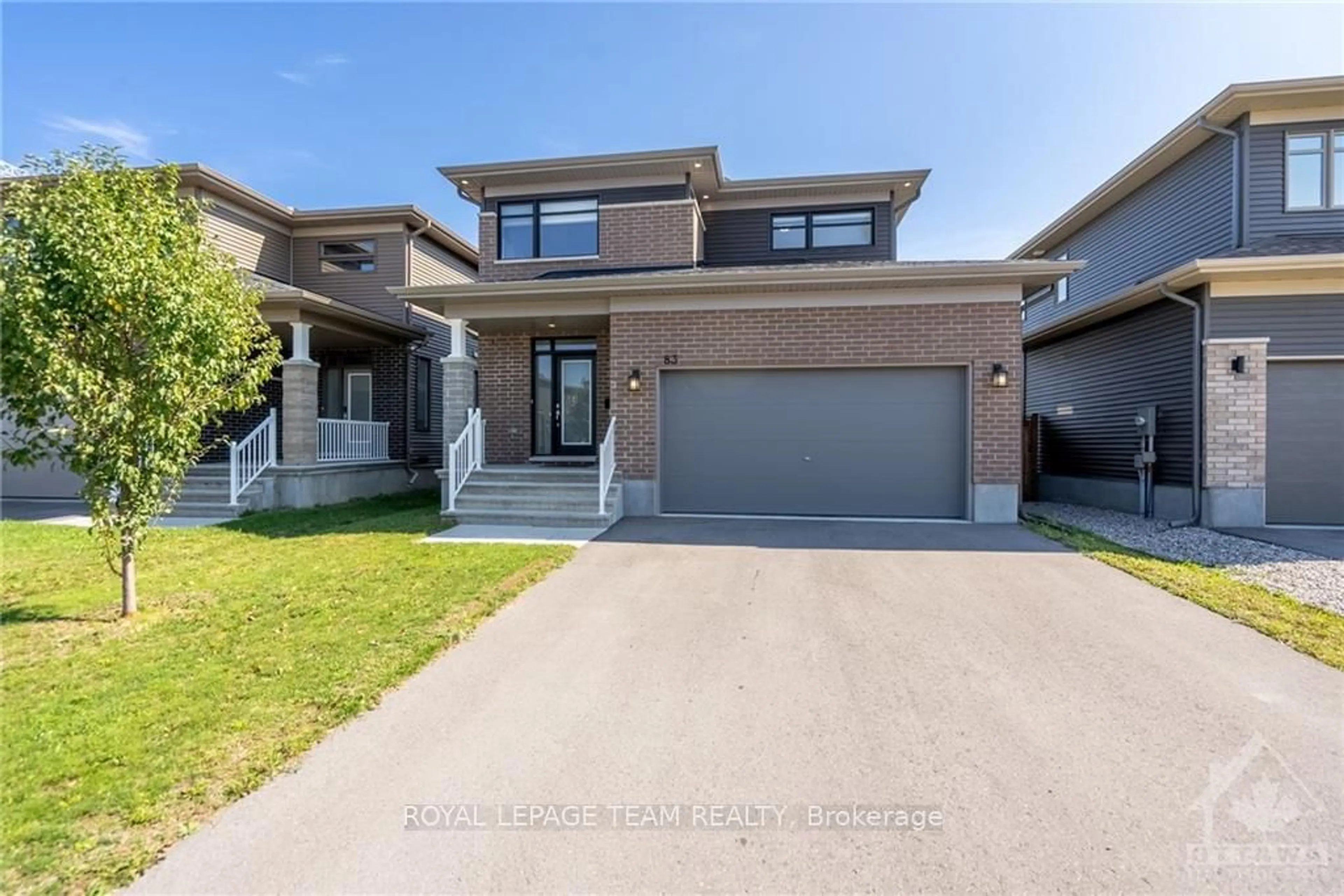 Frontside or backside of a home, the street view for 83 CHRISTIE St, Carleton Place Ontario K7C 0P5