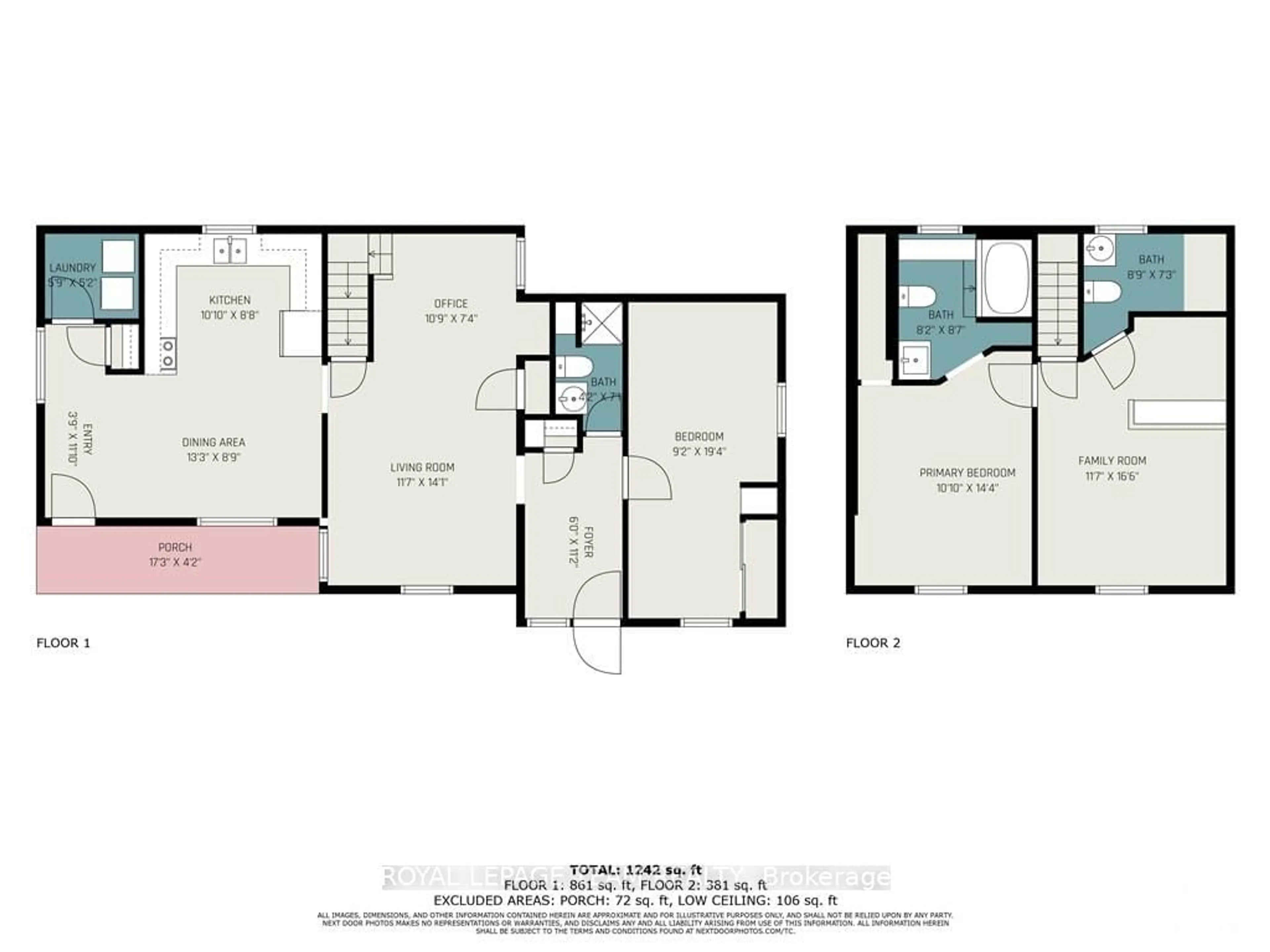 Floor plan for 57 QUEEN St, North Dundas Ontario K0C 1H0