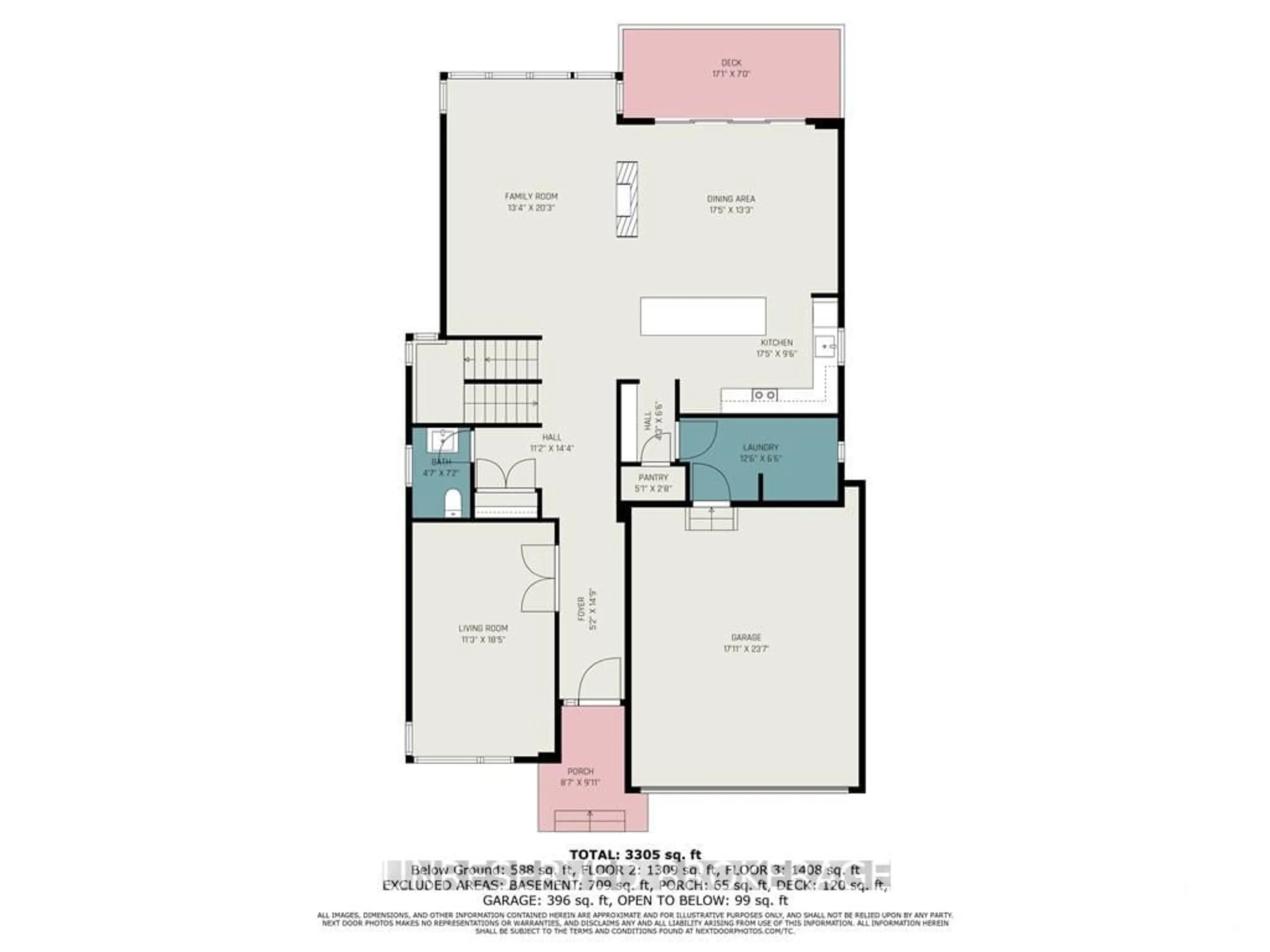 Floor plan for 130 IRON BRIDGE Pl, Kanata Ontario K0A 1L0