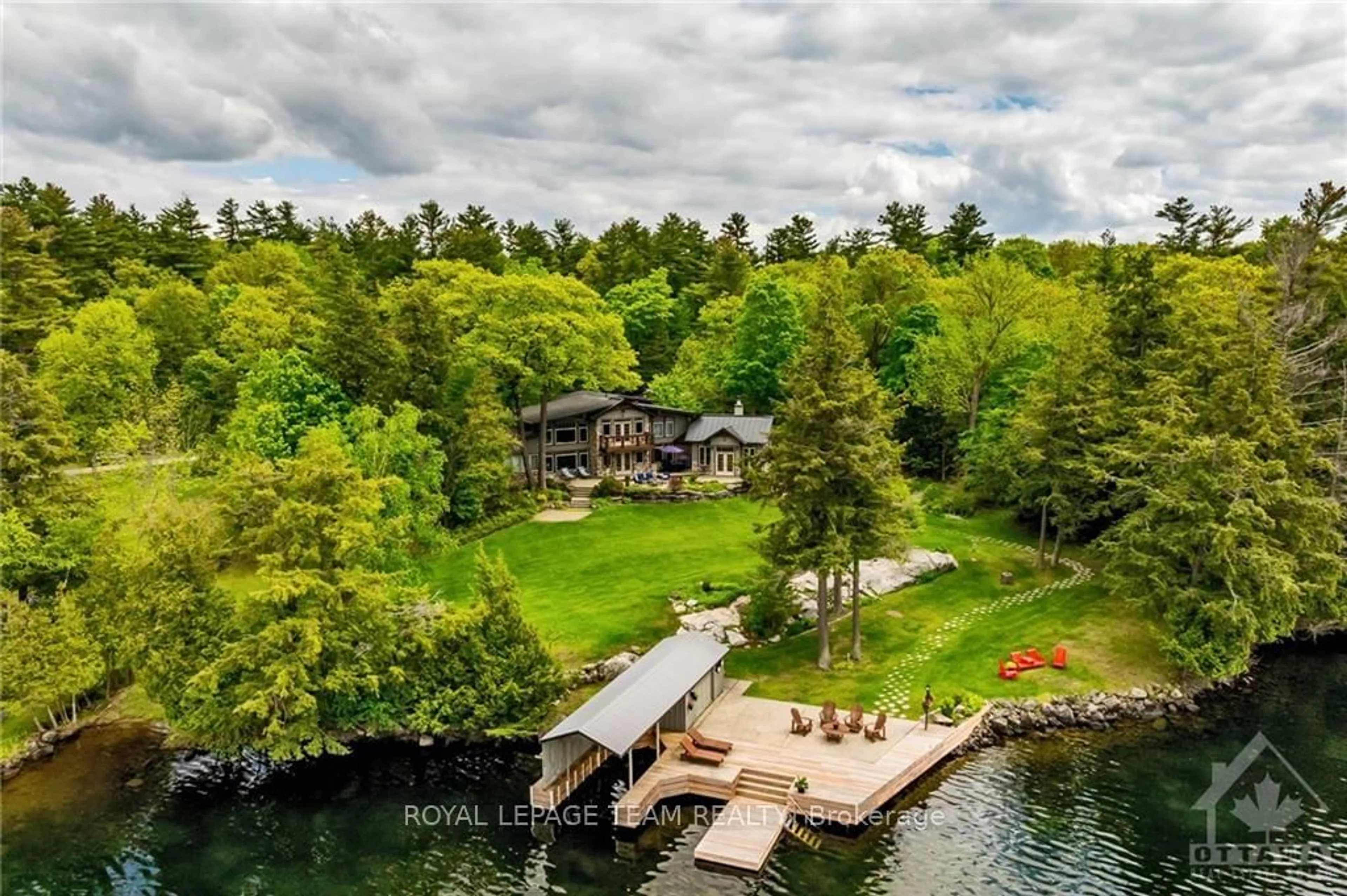 Frontside or backside of a home, cottage for 131 MULLEY Lane, Rideau Lakes Ontario K0G 1E0