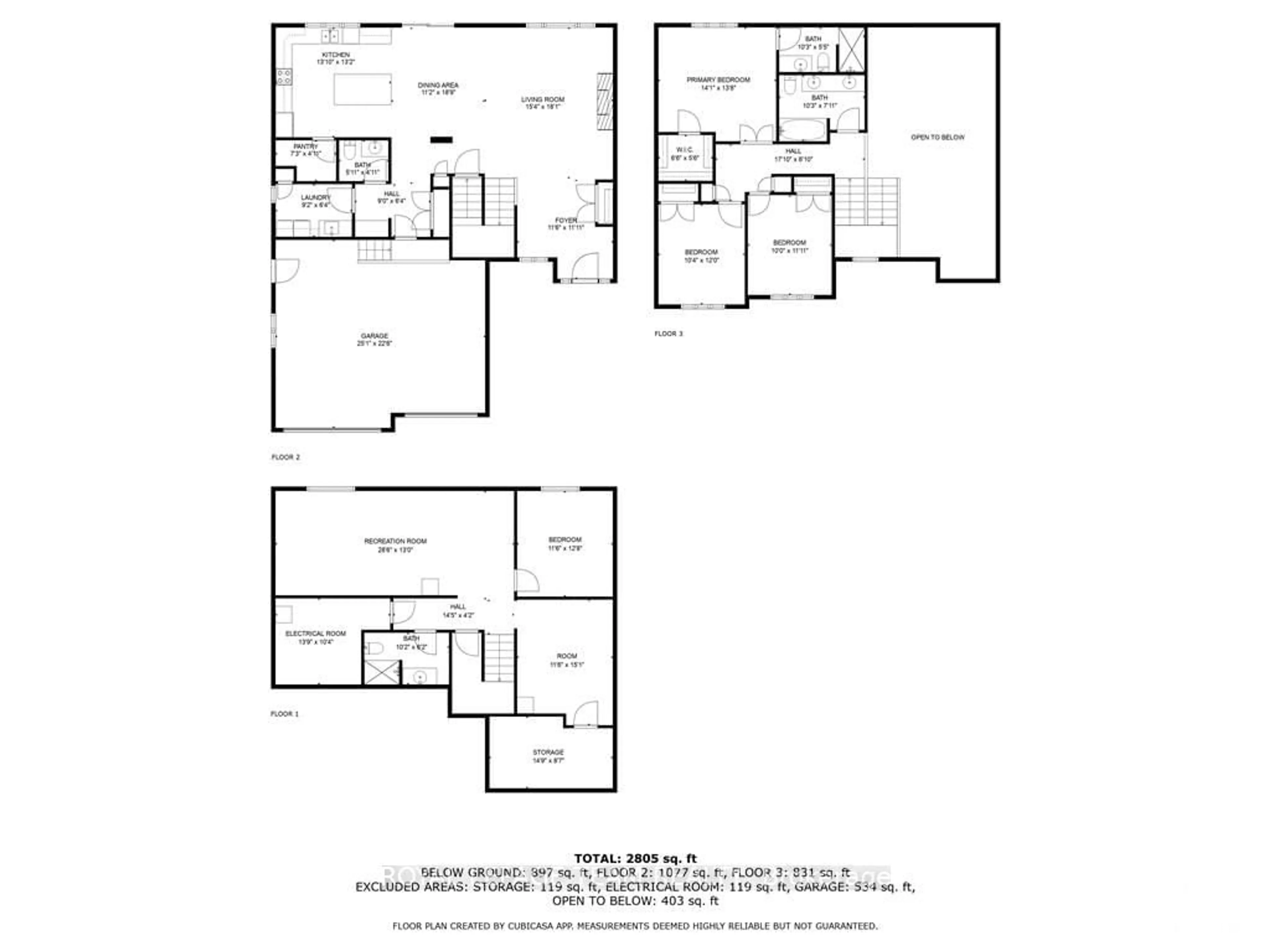 Floor plan for 71 YORK, Russell Ontario K4R 0C4