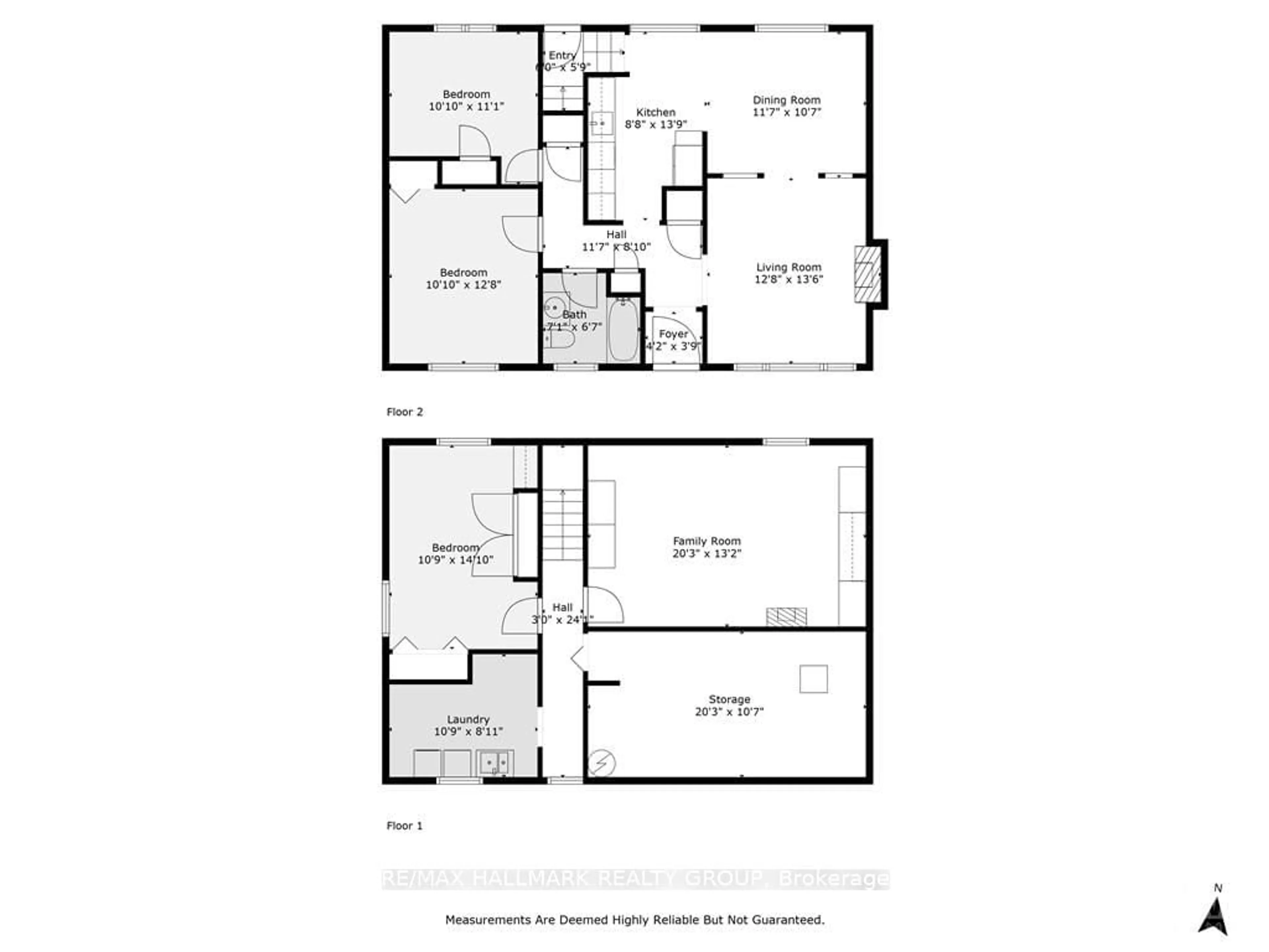 Floor plan for 1217 ANOKA St, Hunt Club - South Keys and Area Ontario K1V 6C5