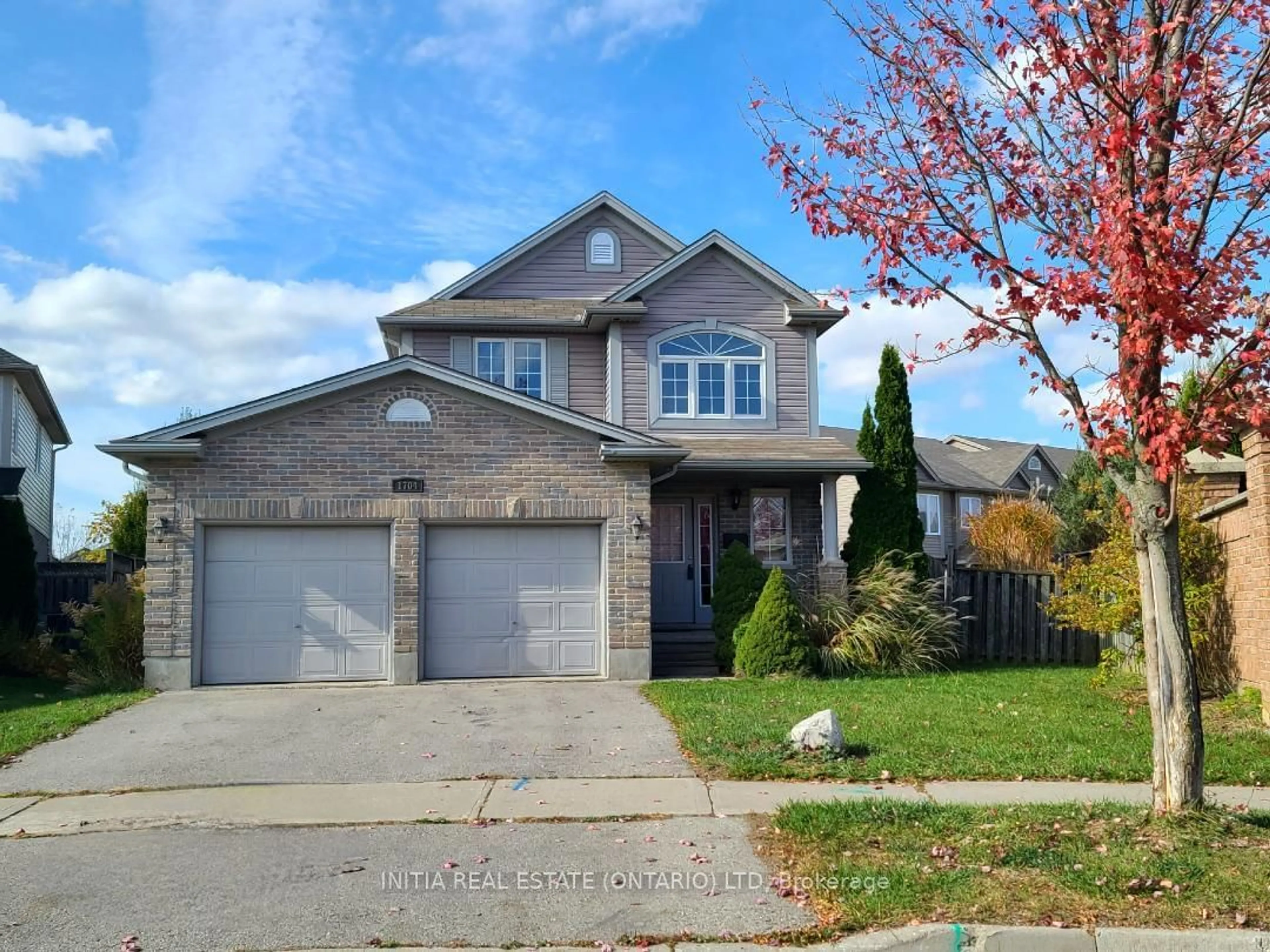 Frontside or backside of a home, the street view for 1704 Mickleborough Dr, London Ontario N6G 5R7