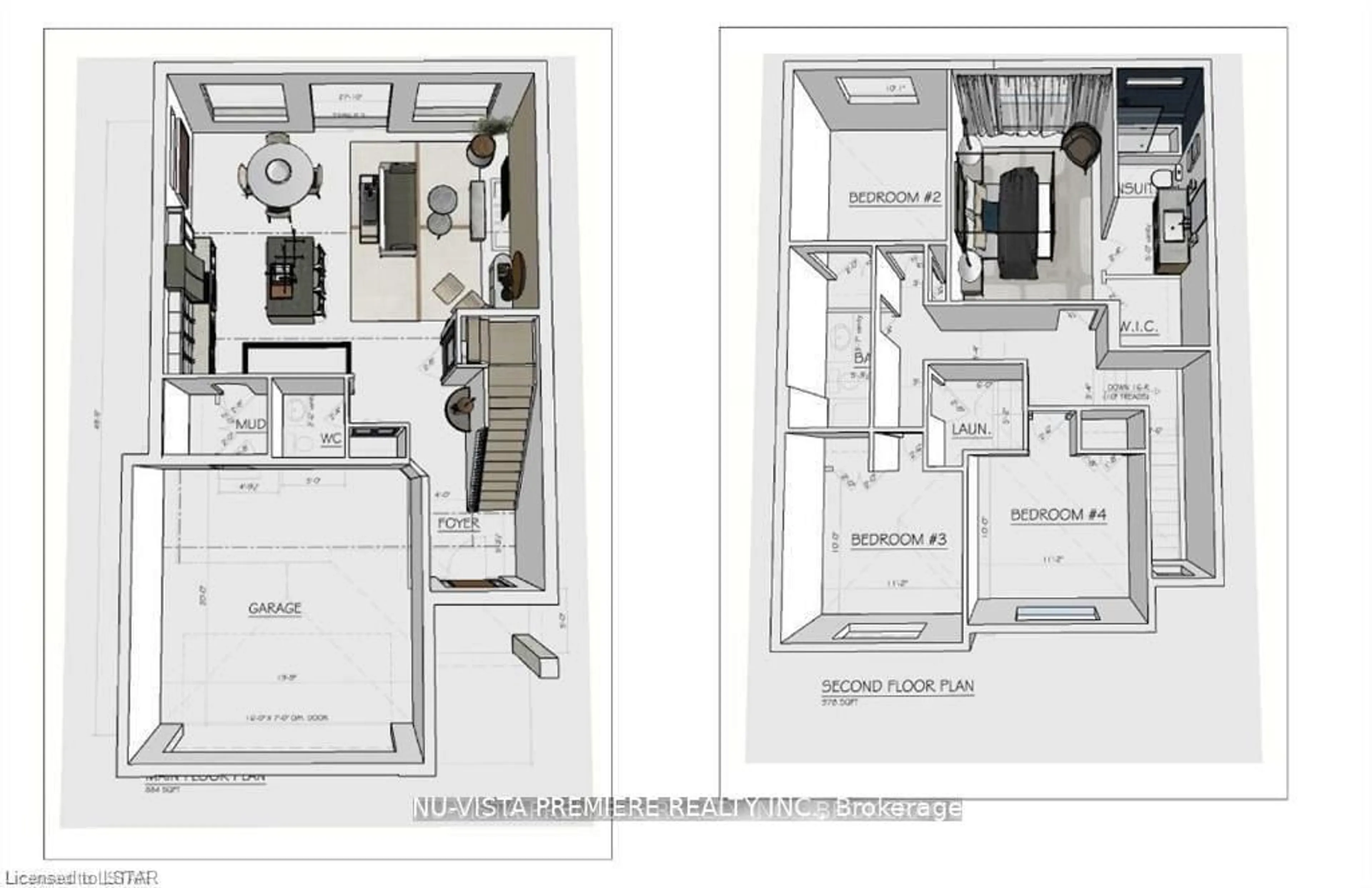 Floor plan for 835 Gatestone Rd, London Ontario N6M 1C1