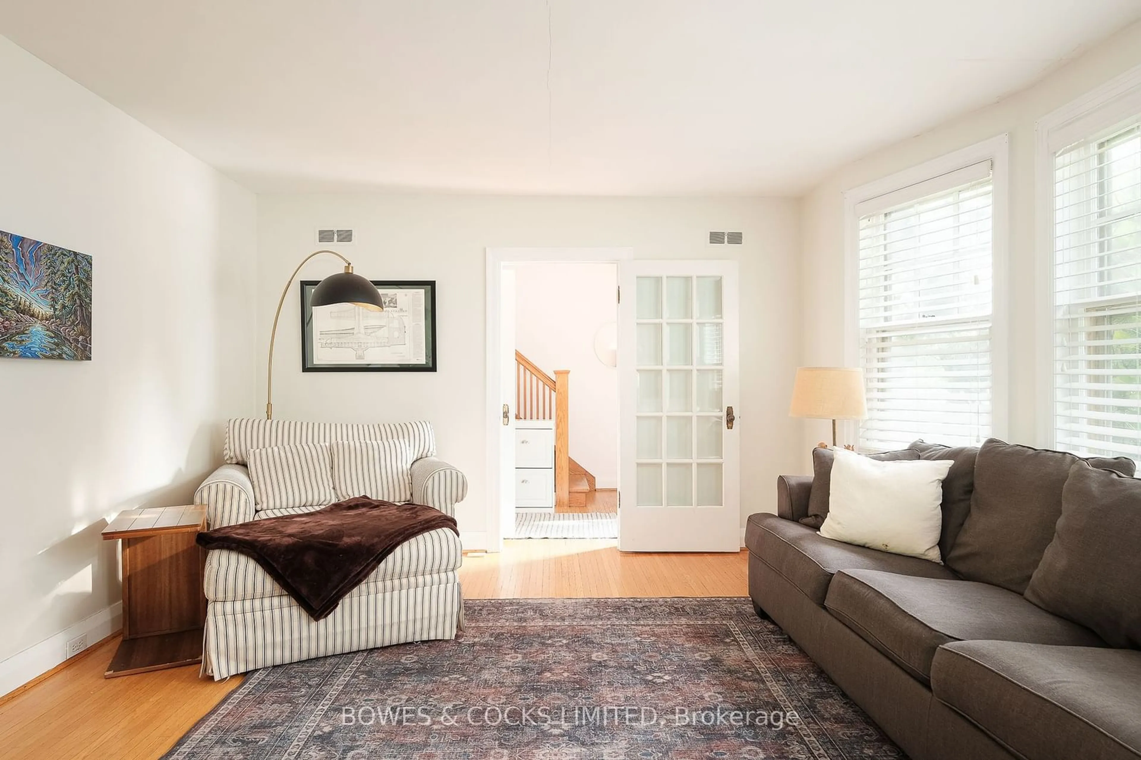 Living room, wood floors for 1276 Monaghan Rd, Peterborough Ontario K9J 5L7