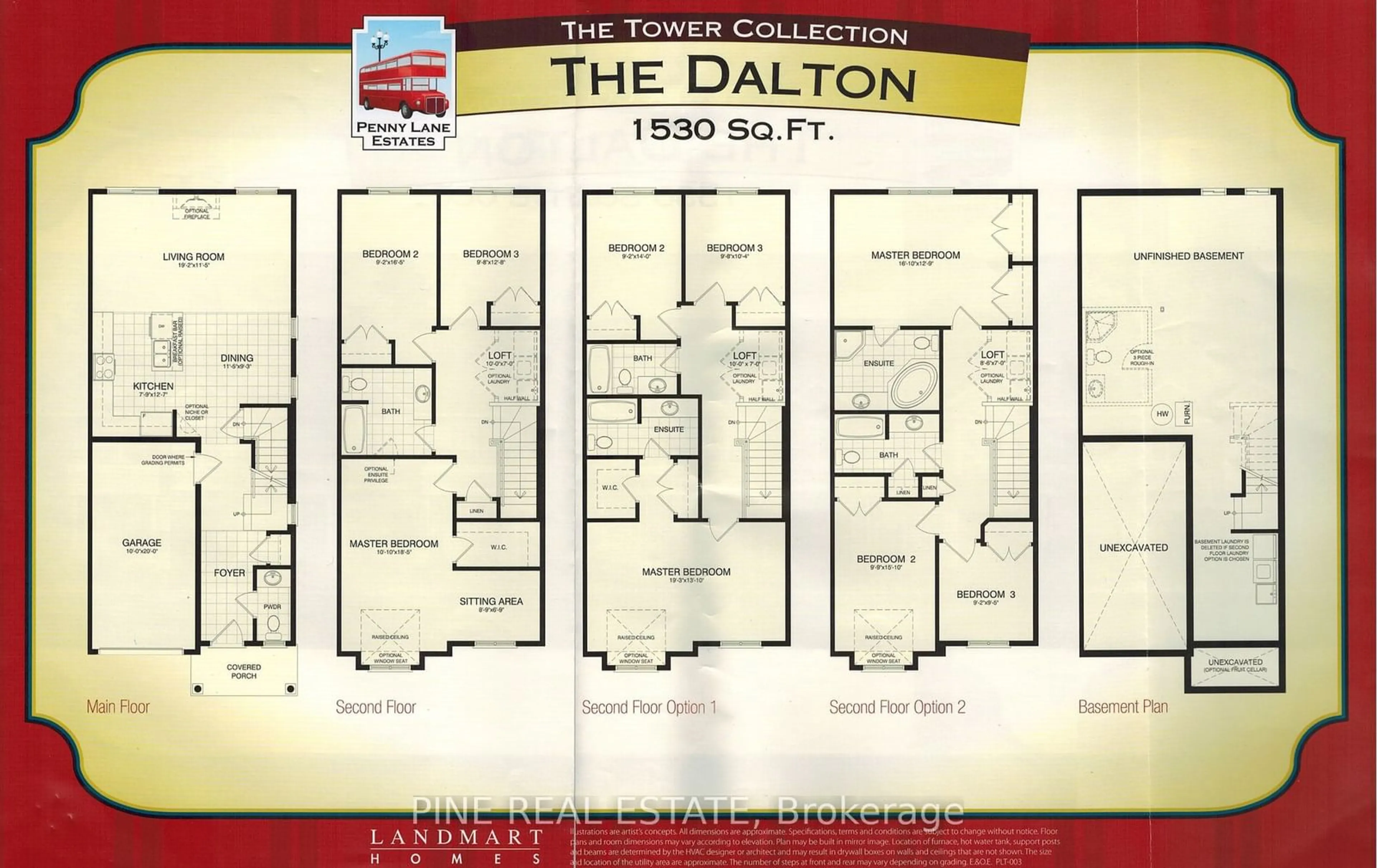 Floor plan for 45 Waterbridge St, Hamilton Ontario L8J 0E3