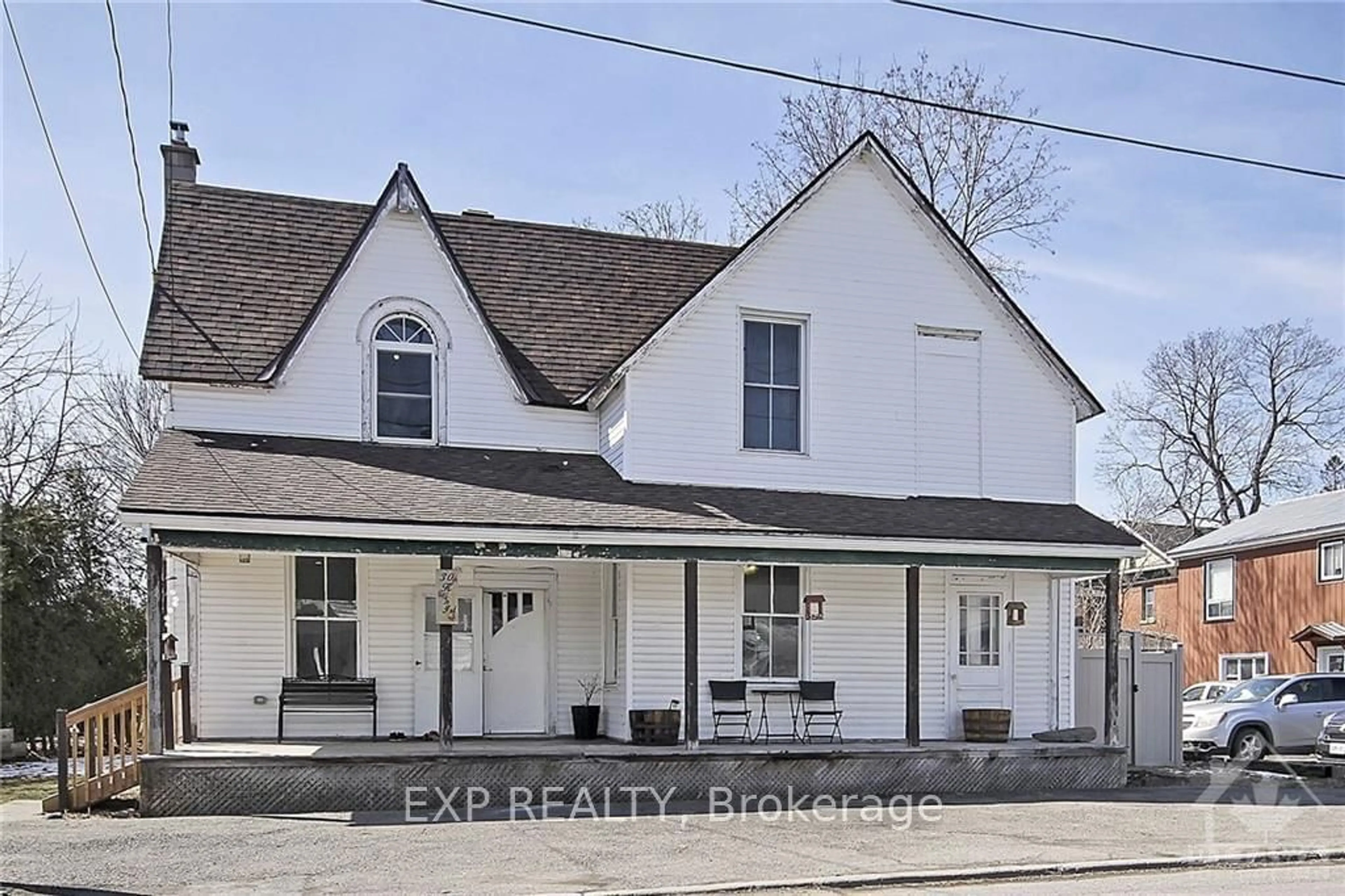 Frontside or backside of a home, the front or back of building for 30 KING St, North Dundas Ontario K0C 1H0