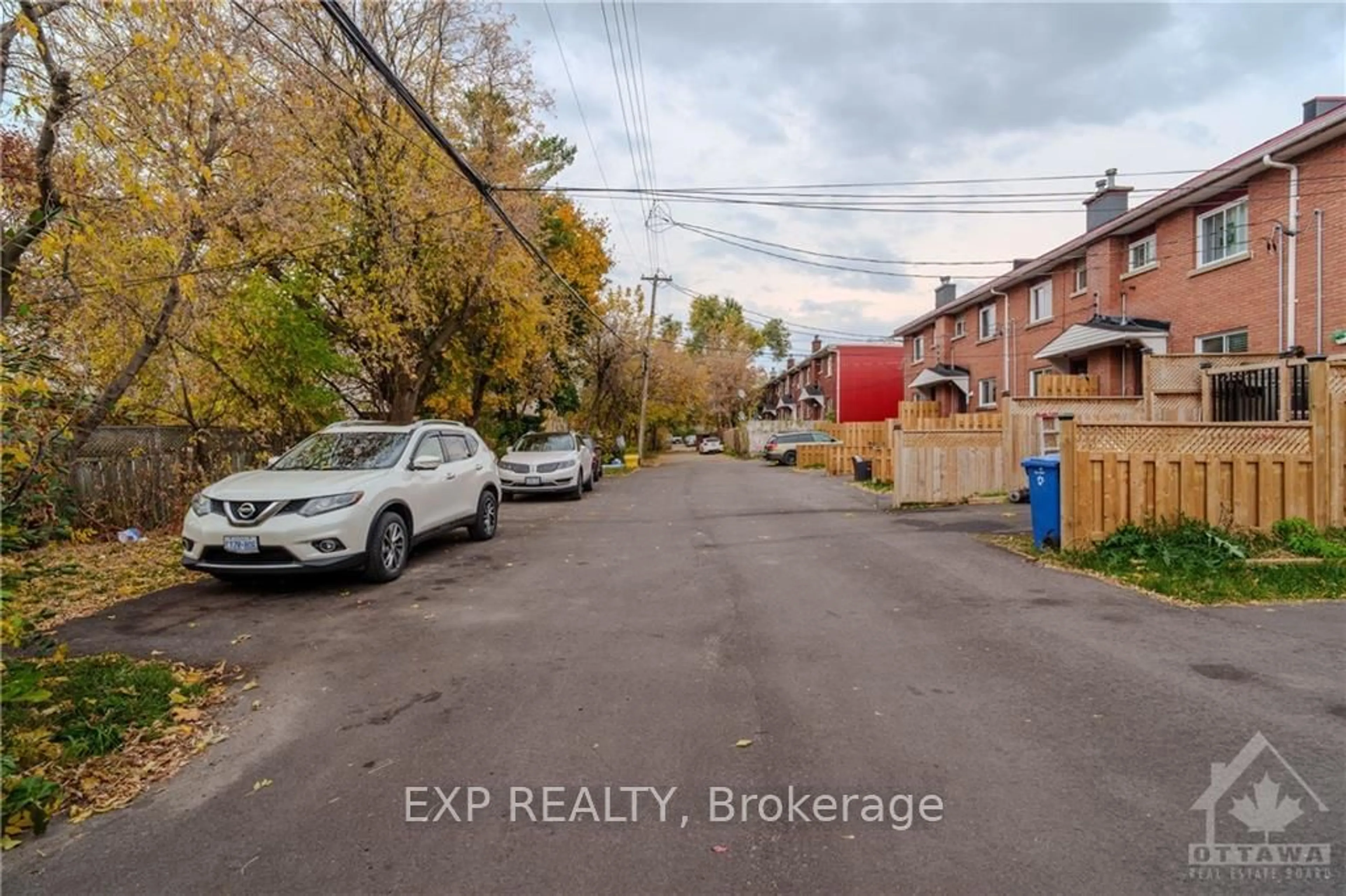 A pic from exterior of the house or condo, the street view for 1313A COLDREY Ave, Carlington - Central Park Ontario K1Z 7P6