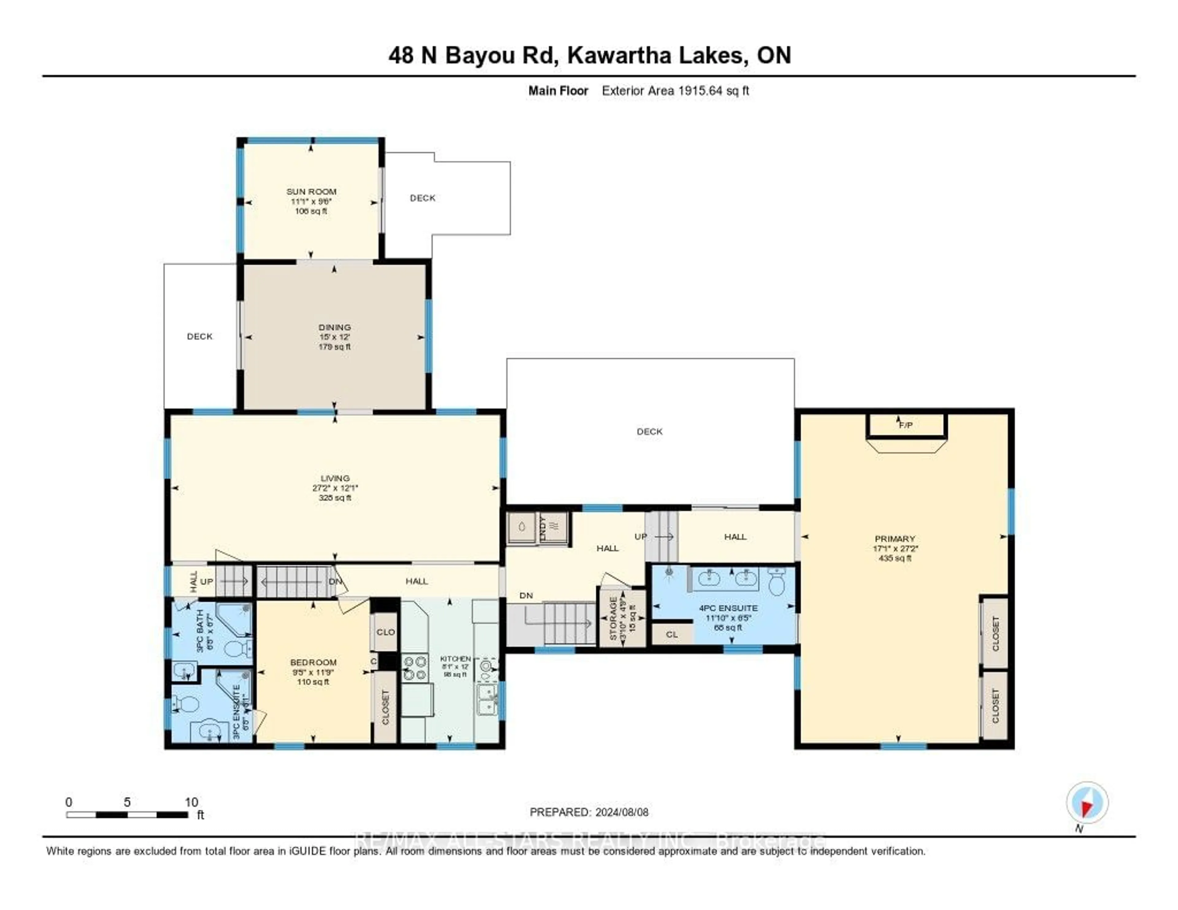 Floor plan for 48 North Bayou Rd, Kawartha Lakes Ontario K0M 1N0