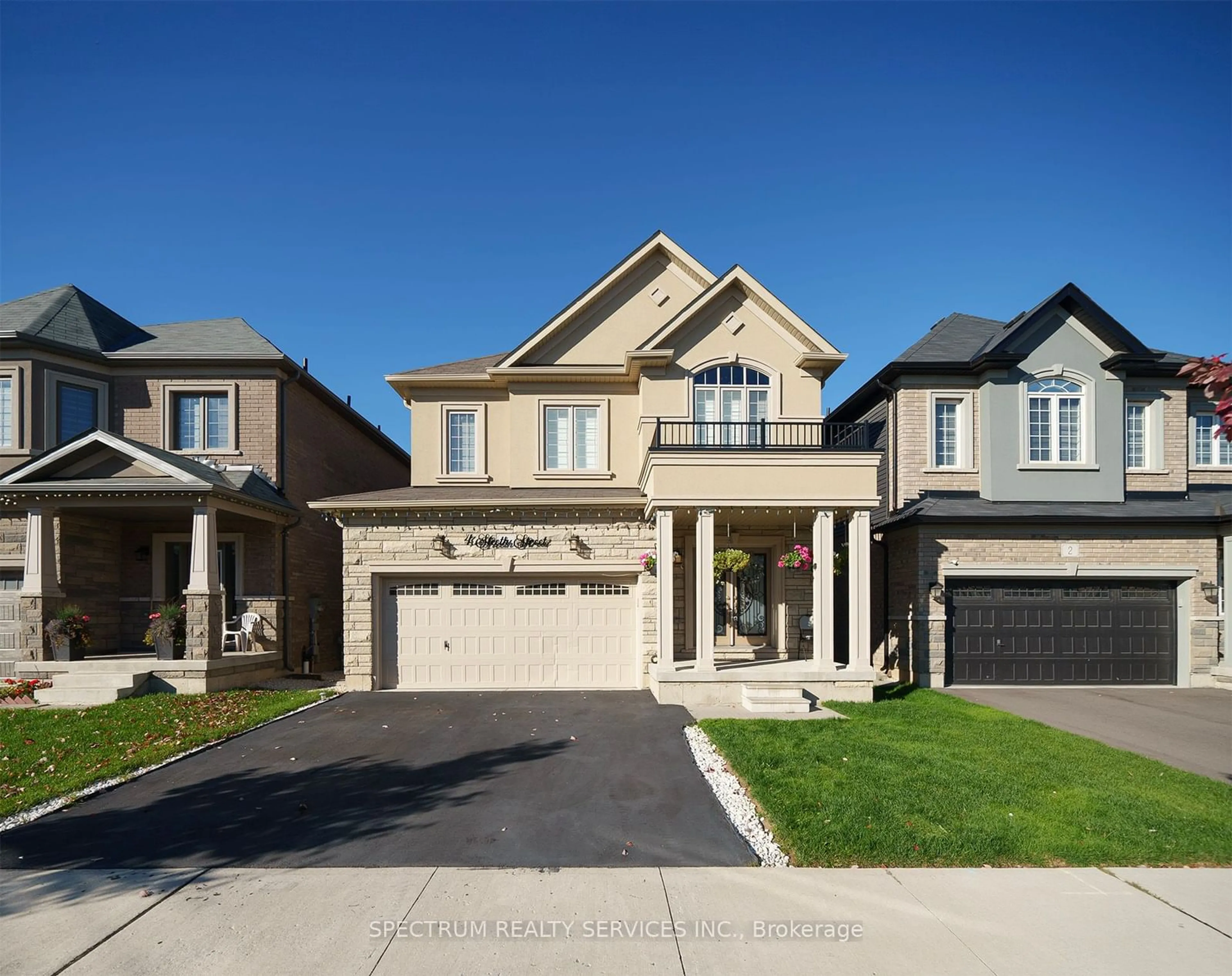 Frontside or backside of a home, the street view for 4 Sleeth St, Brantford Ontario N3S 7V4