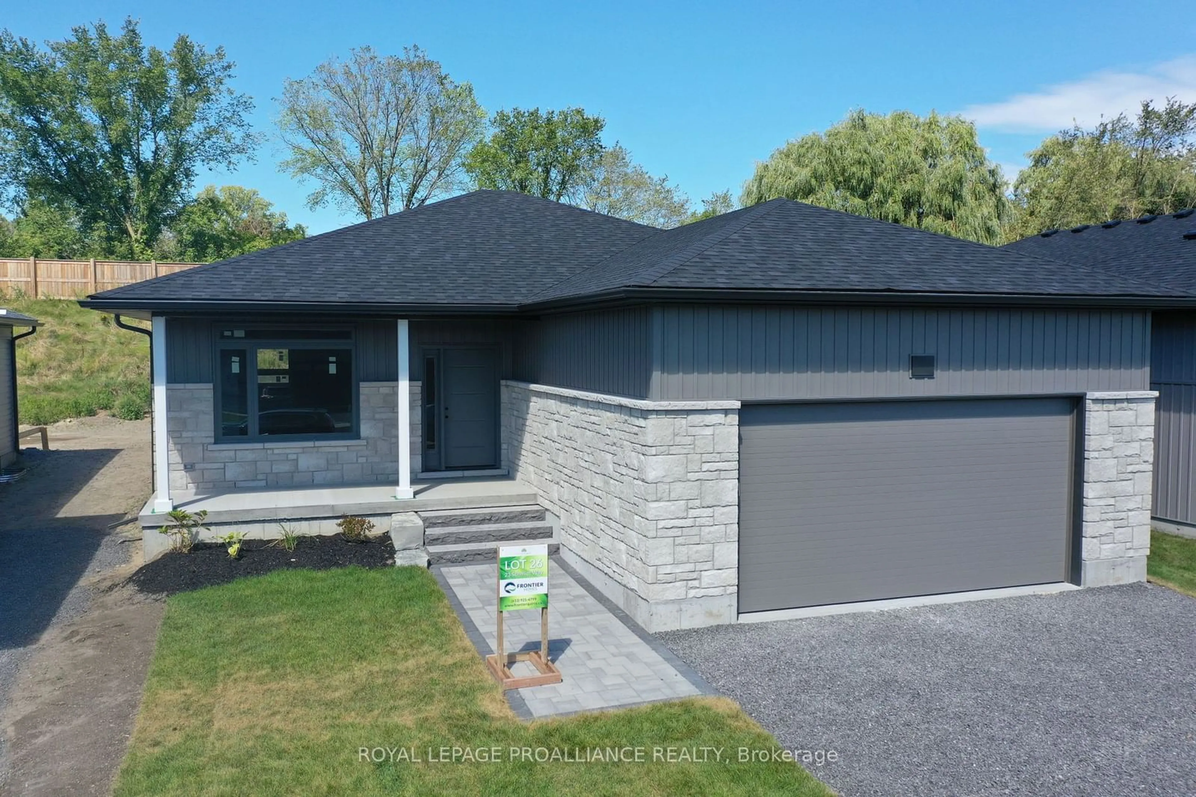 Home with brick exterior material for 23 Schmidt Way, Quinte West Ontario K8V 0L5