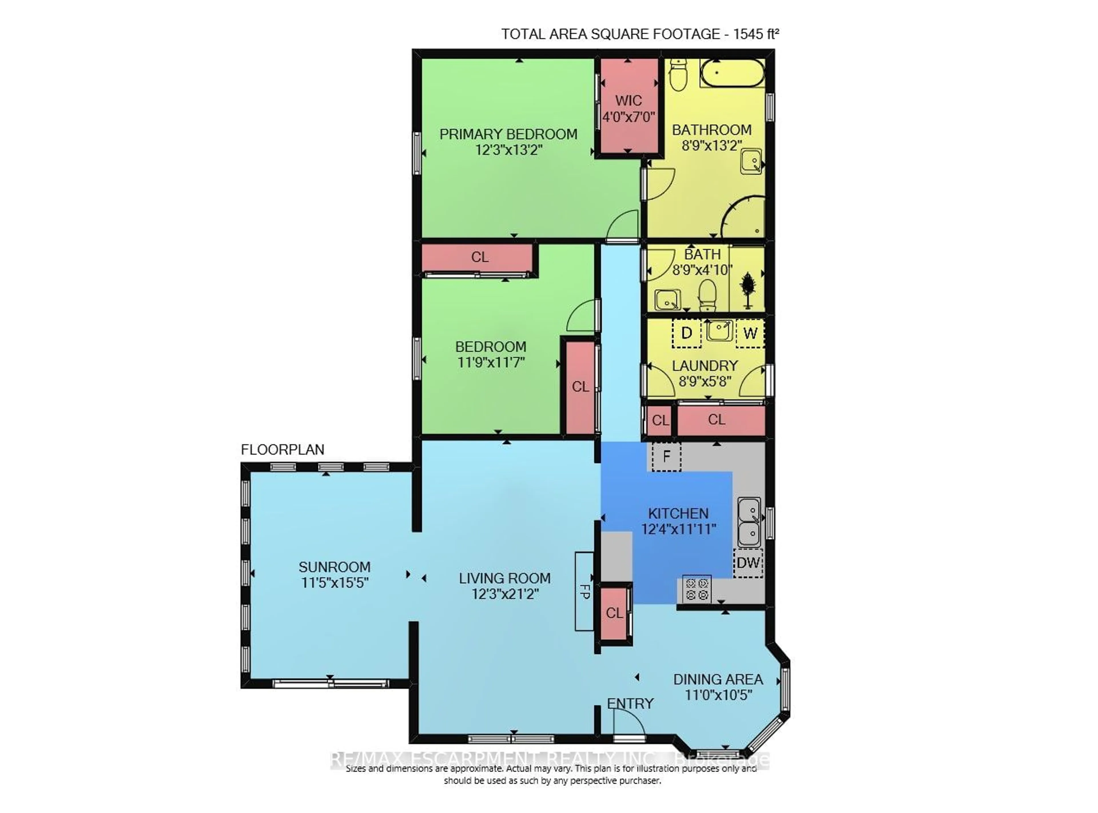 Floor plan for 3033 Townline Rd #220, Fort Erie Ontario L0S 1S1