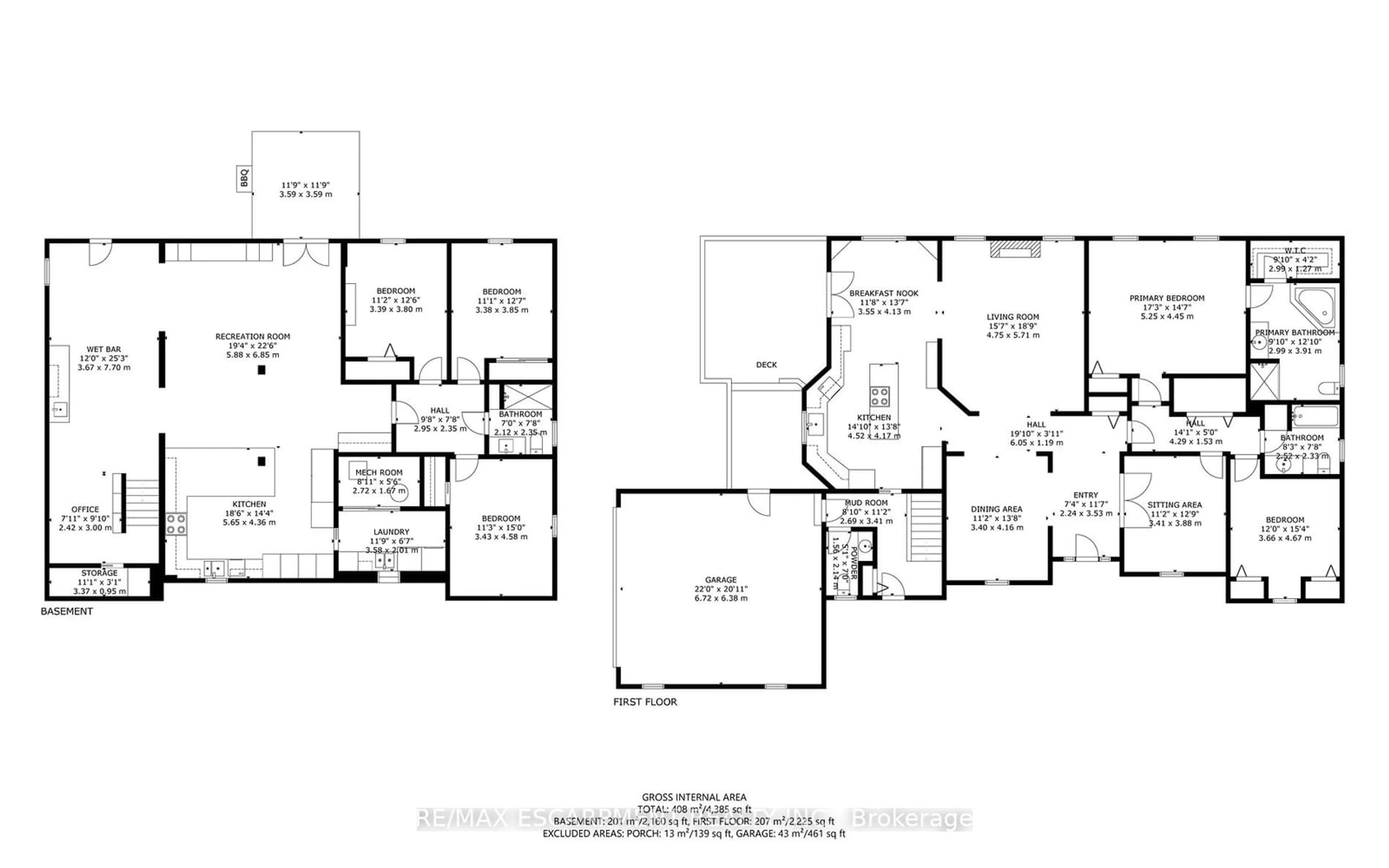 Floor plan for 6 Laing Crt, Puslinch Ontario N0B 2C0