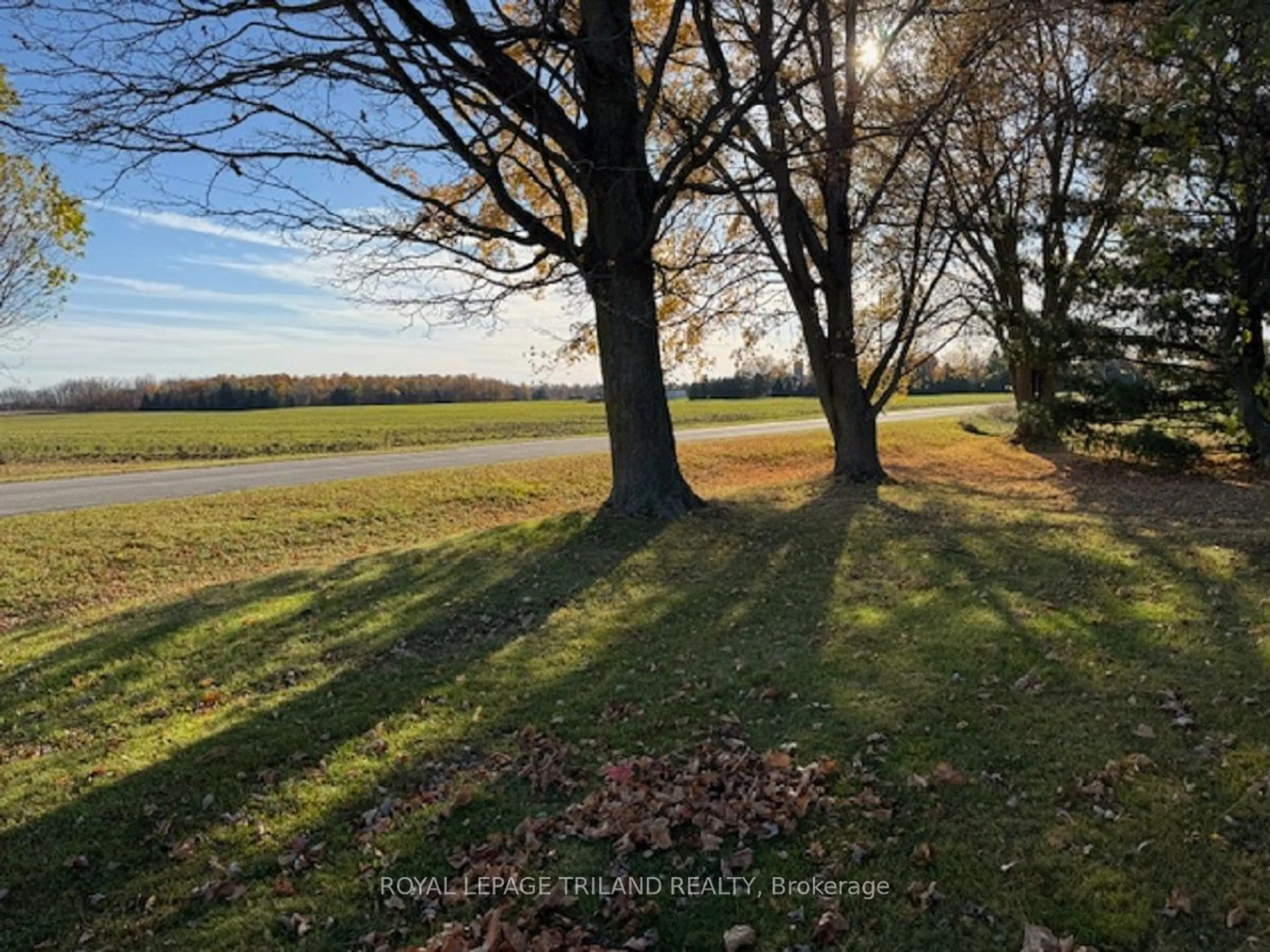 A pic from exterior of the house or condo, the view of lake or river for 14678 Ten Mile Rd, Middlesex Centre Ontario N0M 2A0