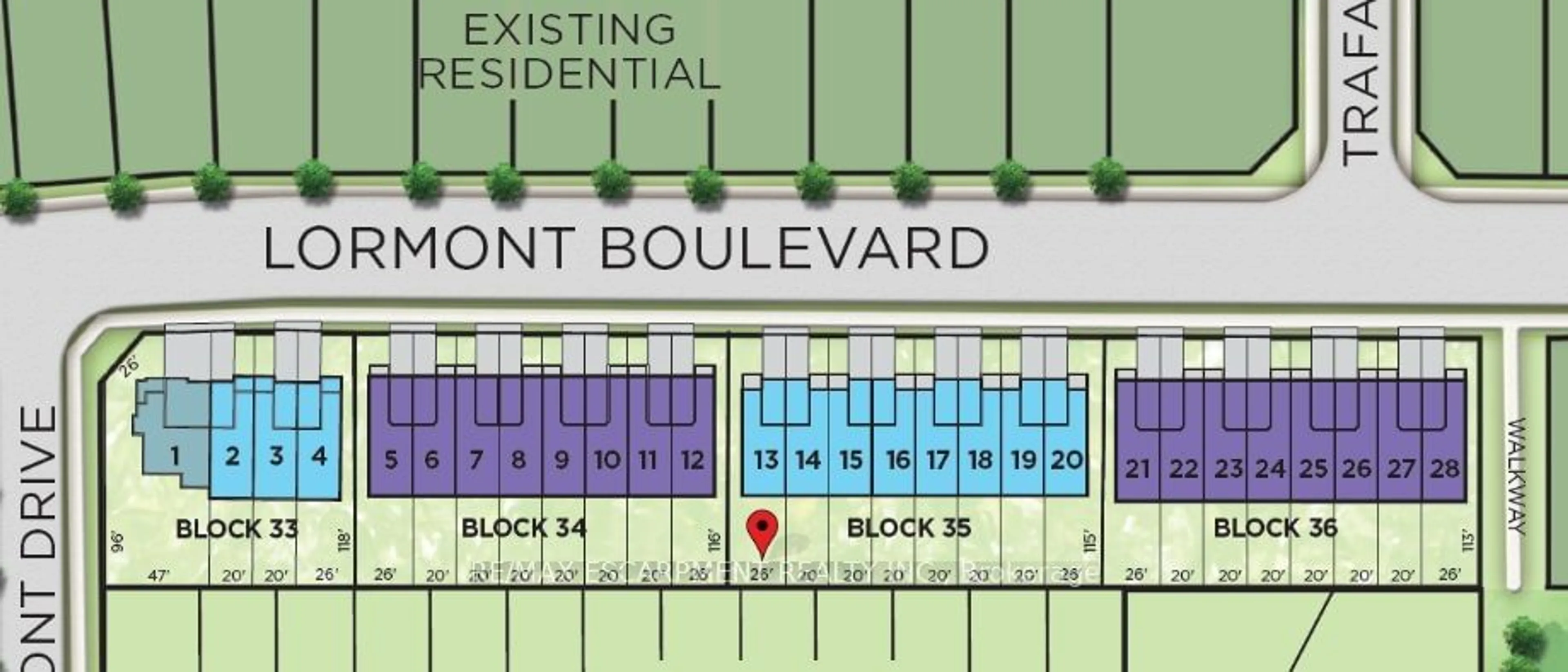 Floor plan for 215 Lormont Blvd #Lot 13, Hamilton Ontario L8J 0K2