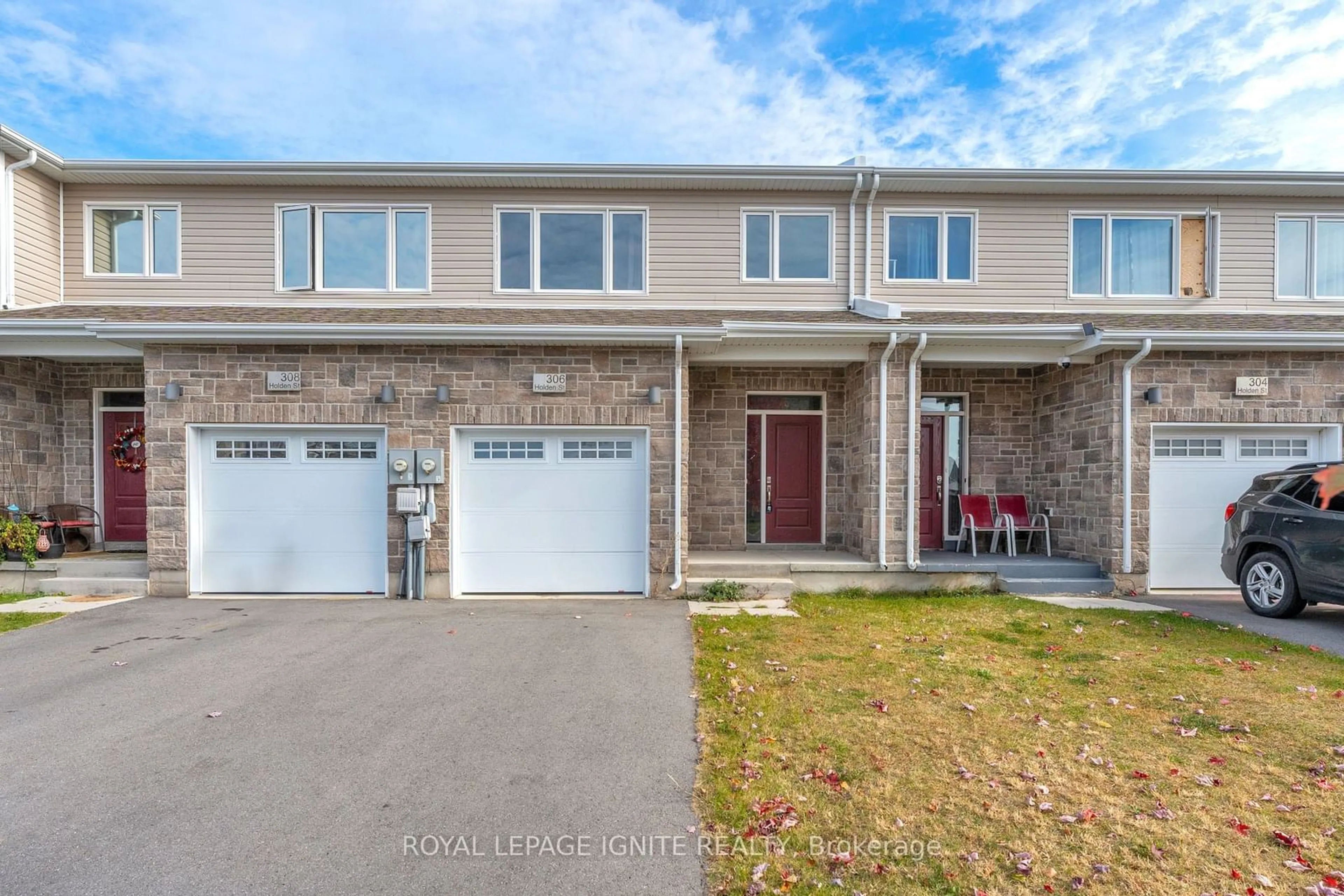 A pic from exterior of the house or condo, the street view for 306 Holden St, Kingston Ontario K7P 0M3