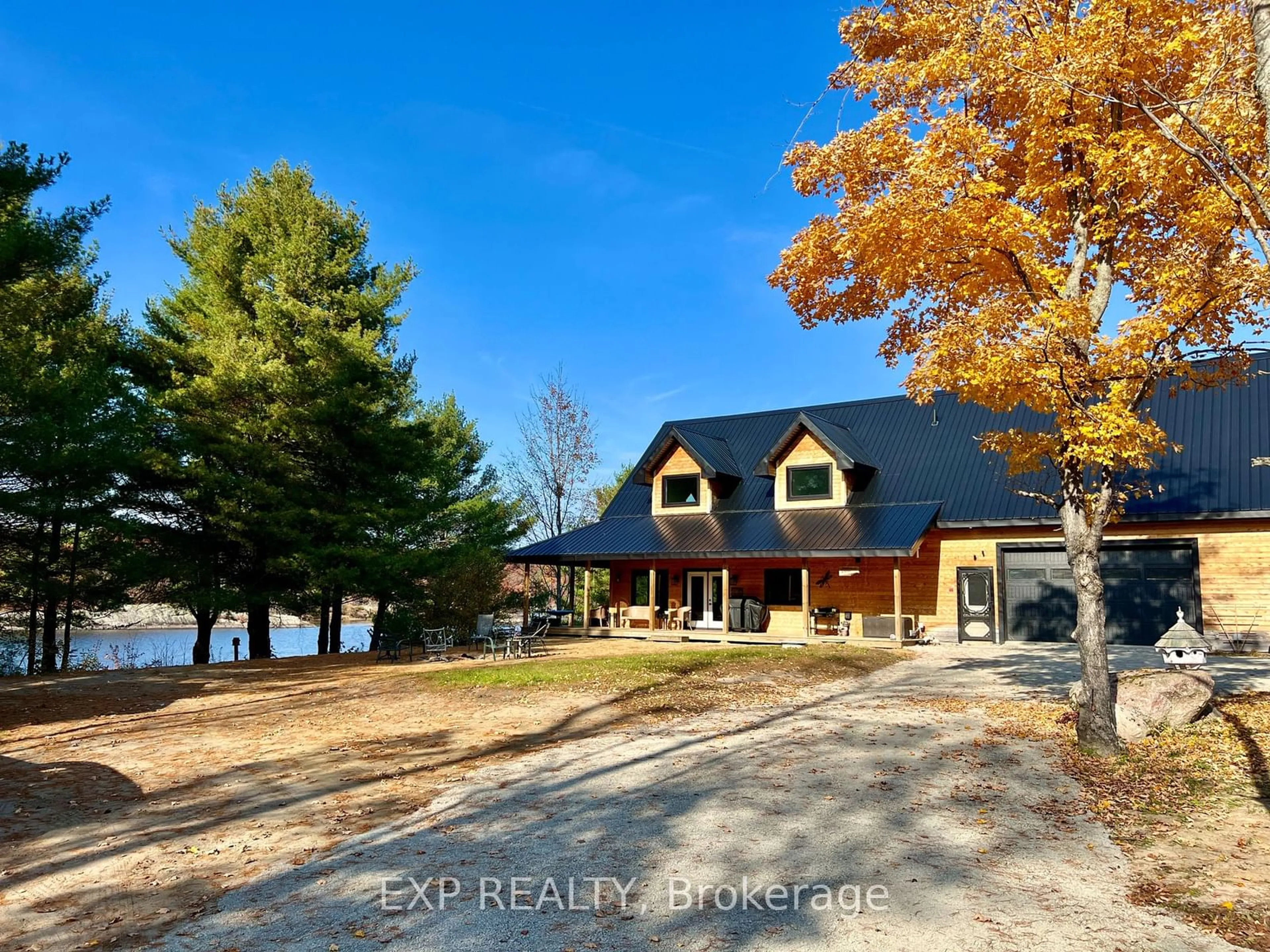 Frontside or backside of a home, cottage for 1249 waters edge Lane, Central Frontenac Ontario K0H 1B0