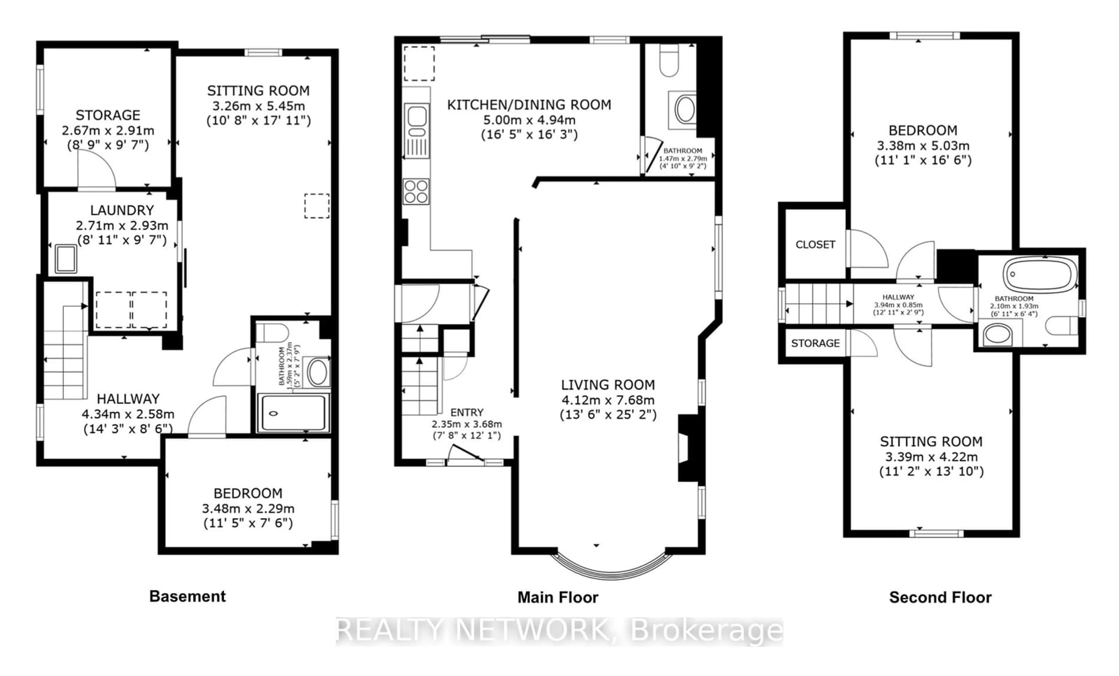 Floor plan for 142 Park Row, Hamilton Ontario L8K 2J8