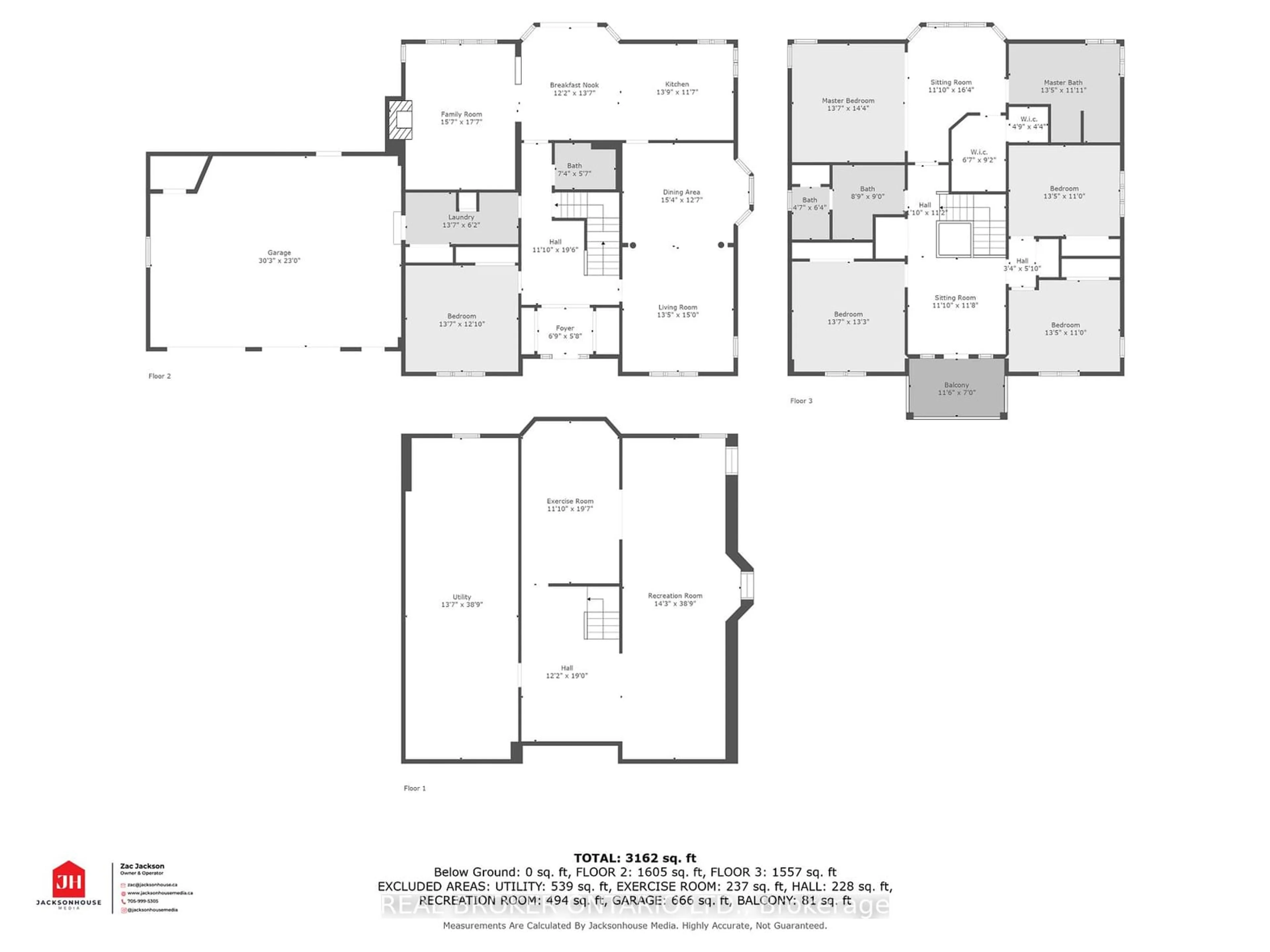 Floor plan for 8670 Crayton Crt, North Perth Ontario N0G 1Y0