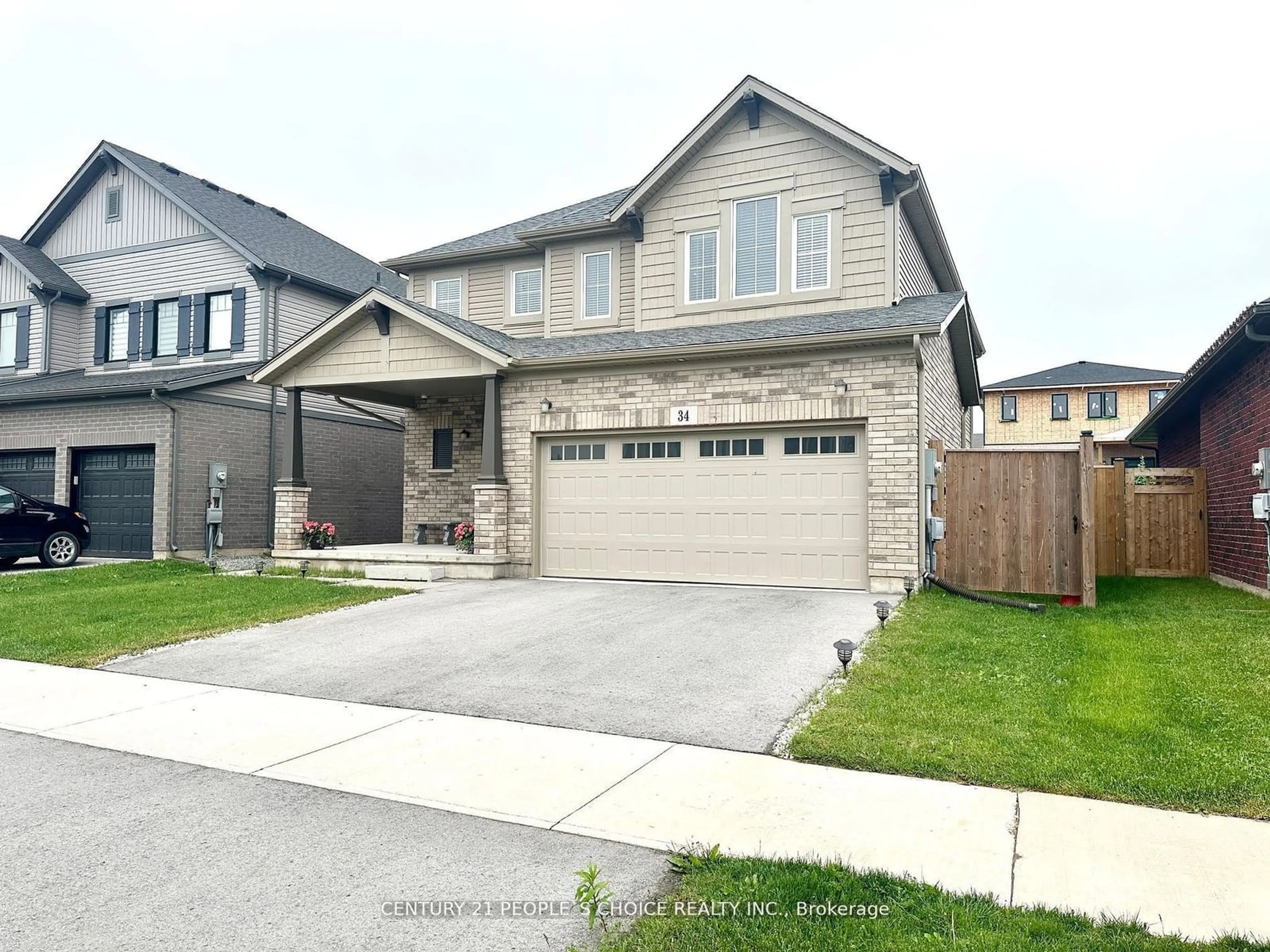 Frontside or backside of a home, the street view for 34 Swan Ave, Pelham Ontario L0S 1E6