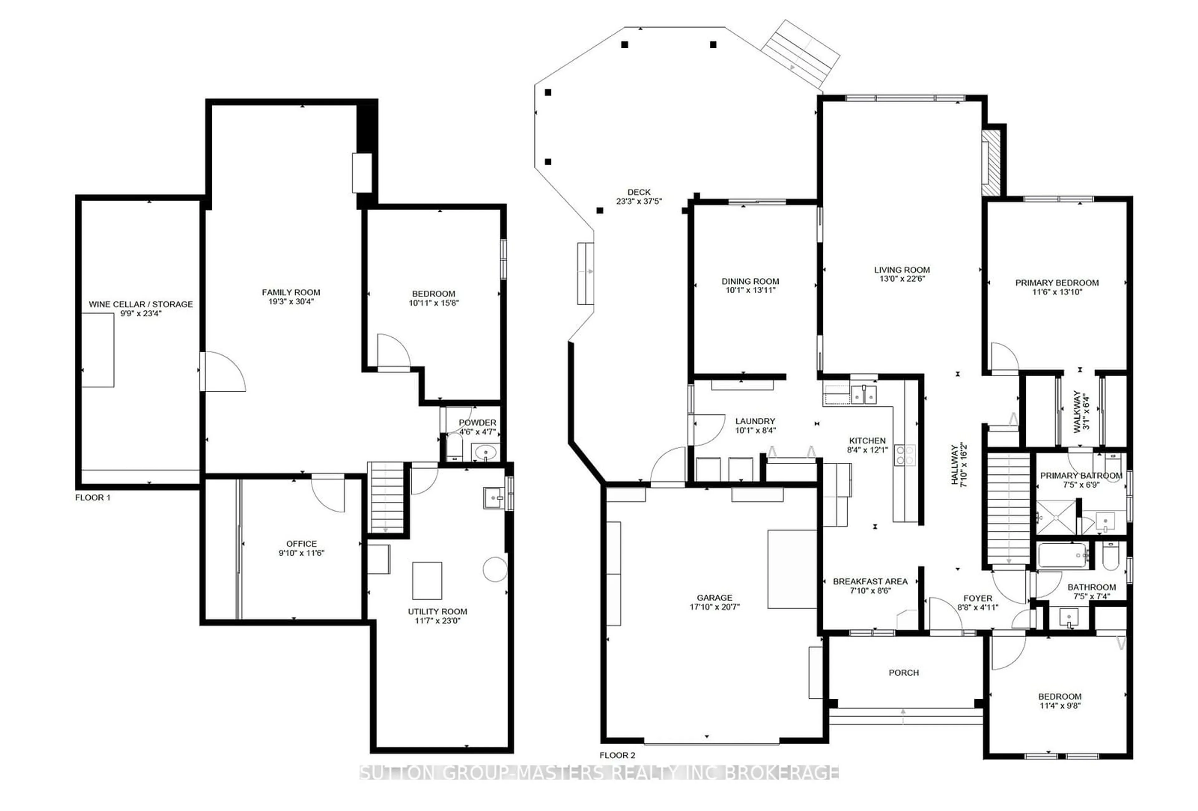 Floor plan for 16 King's Crt, Loyalist Ontario K0H 1G0