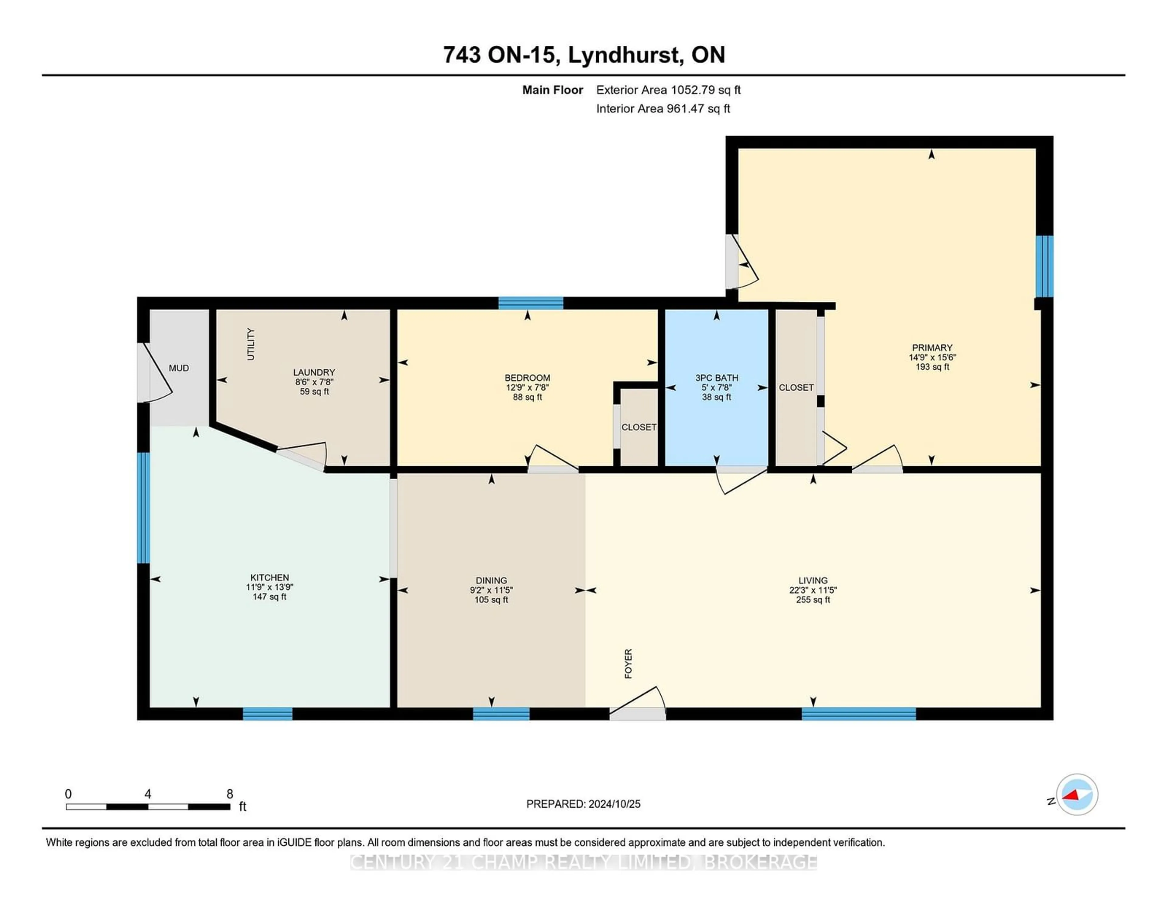 Floor plan for 743 Highway 15, Rr#2, Rideau Lakes Ontario K0E 1N0