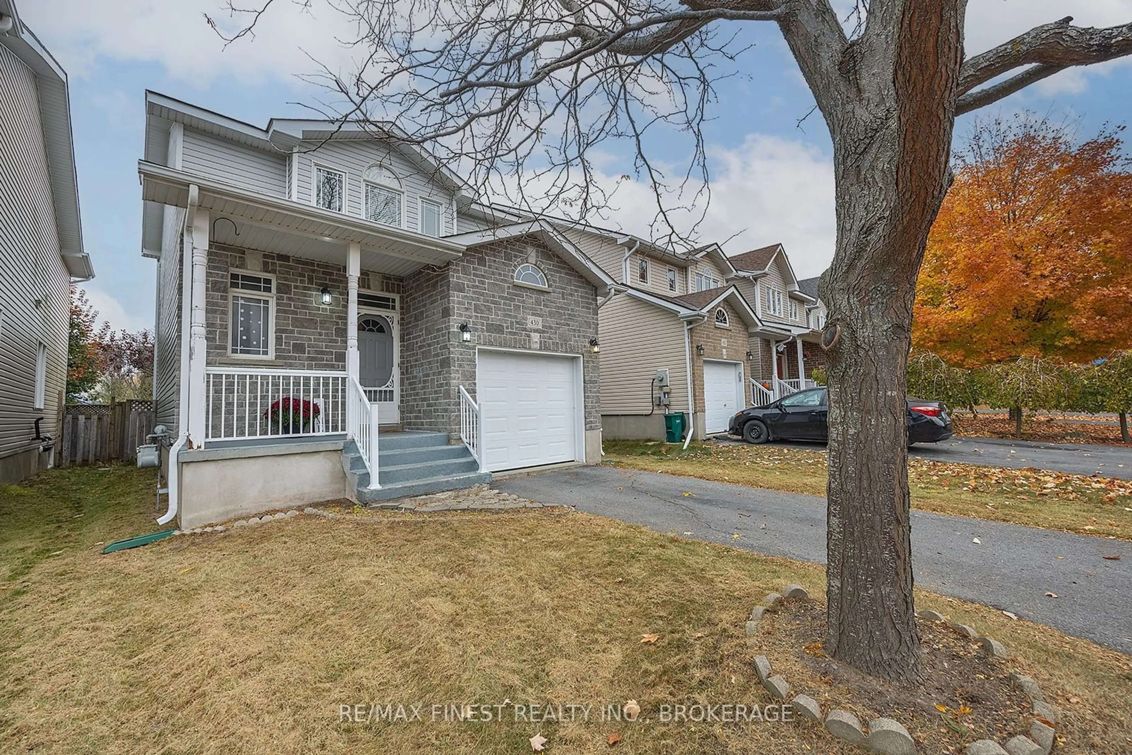 A pic from exterior of the house or condo, the street view for 430 Laura Ave, Kingston Ontario K7K 7M3