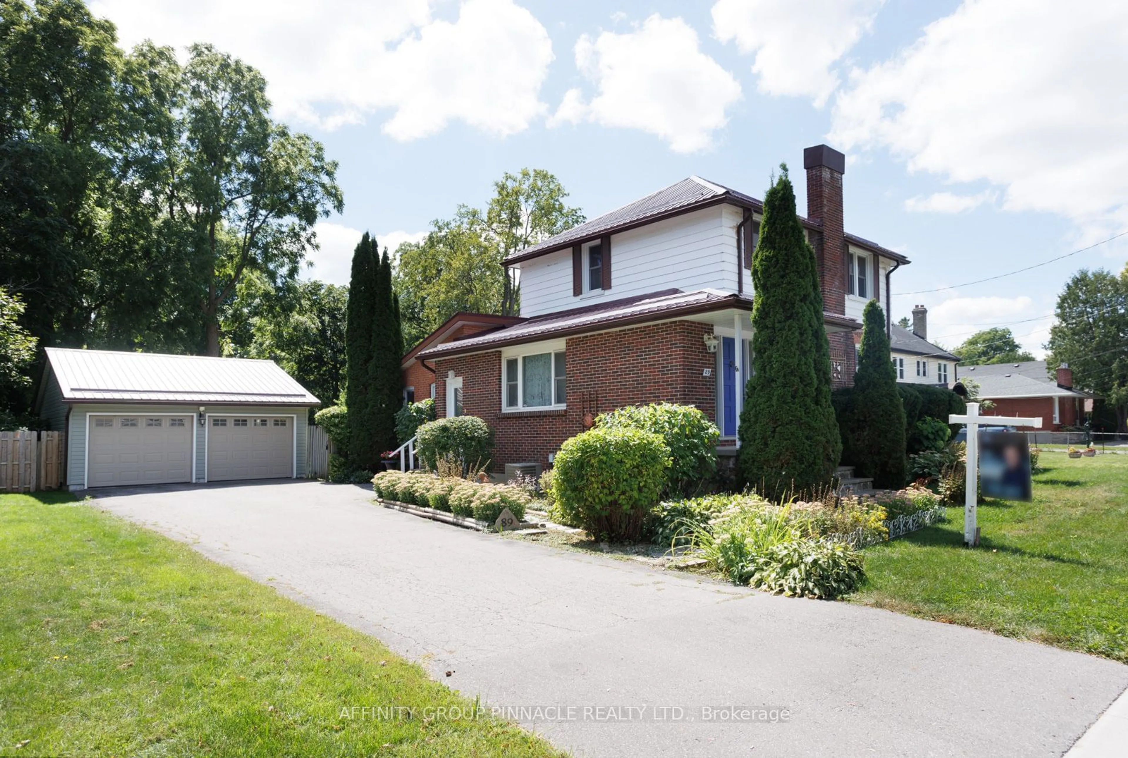 Frontside or backside of a home, the street view for 89 Colborne St, Kawartha Lakes Ontario K9V 3T4