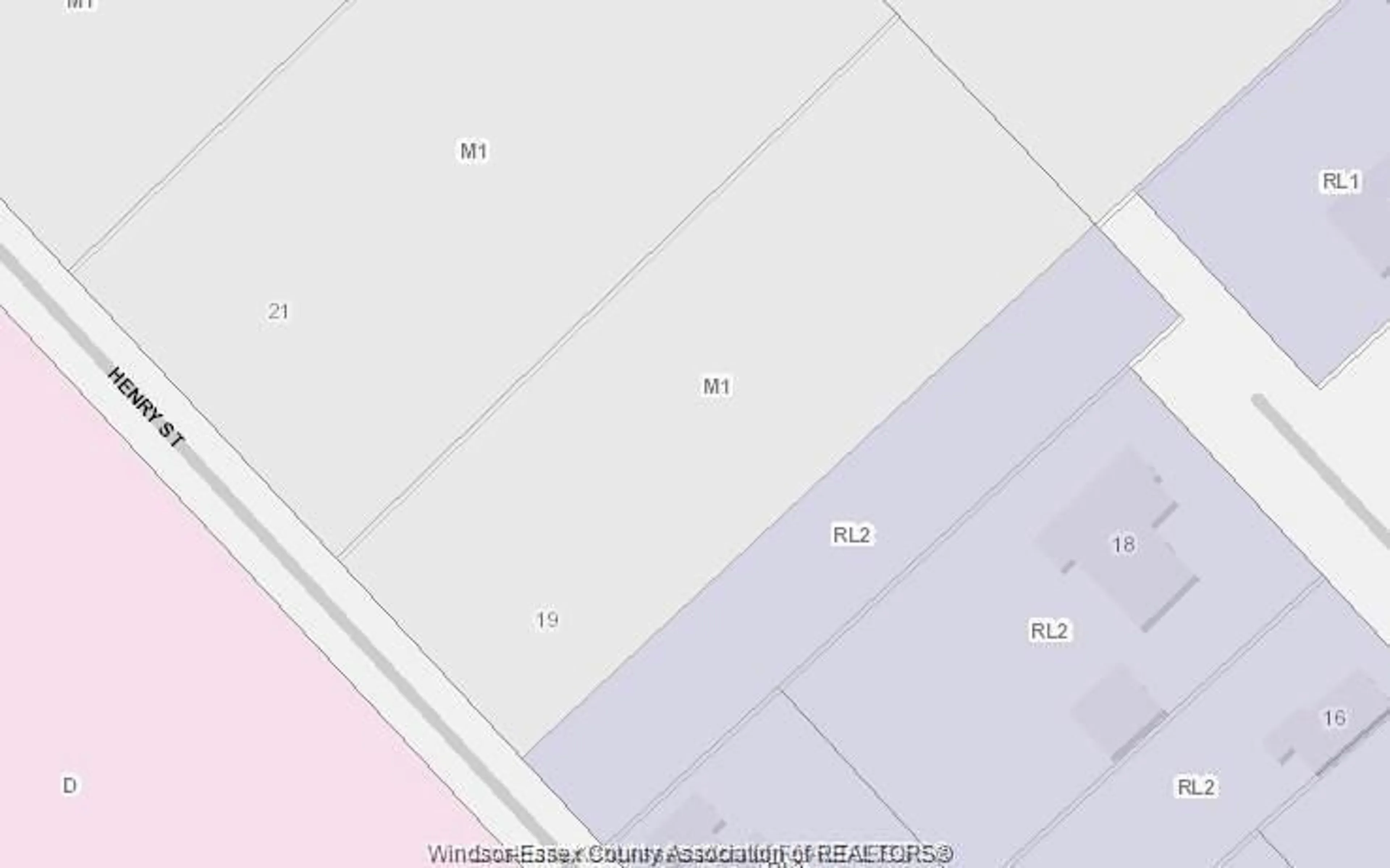 Picture of a map for 19 HENRY St, Ridgetown Ontario N0P 2C0