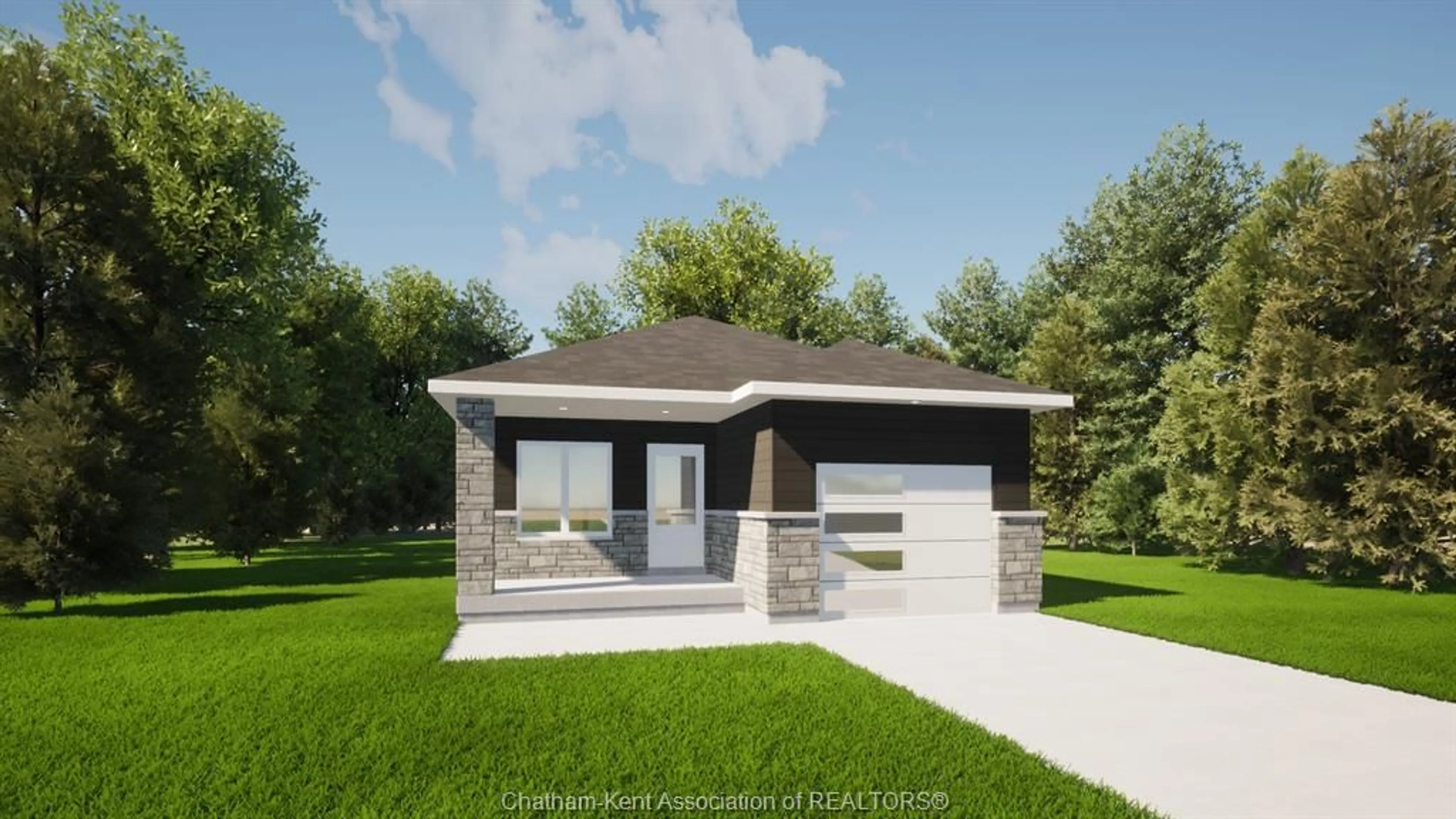 Home with vinyl exterior material for 296 IRONWOOD Trail, Chatham Ontario N7M0T3