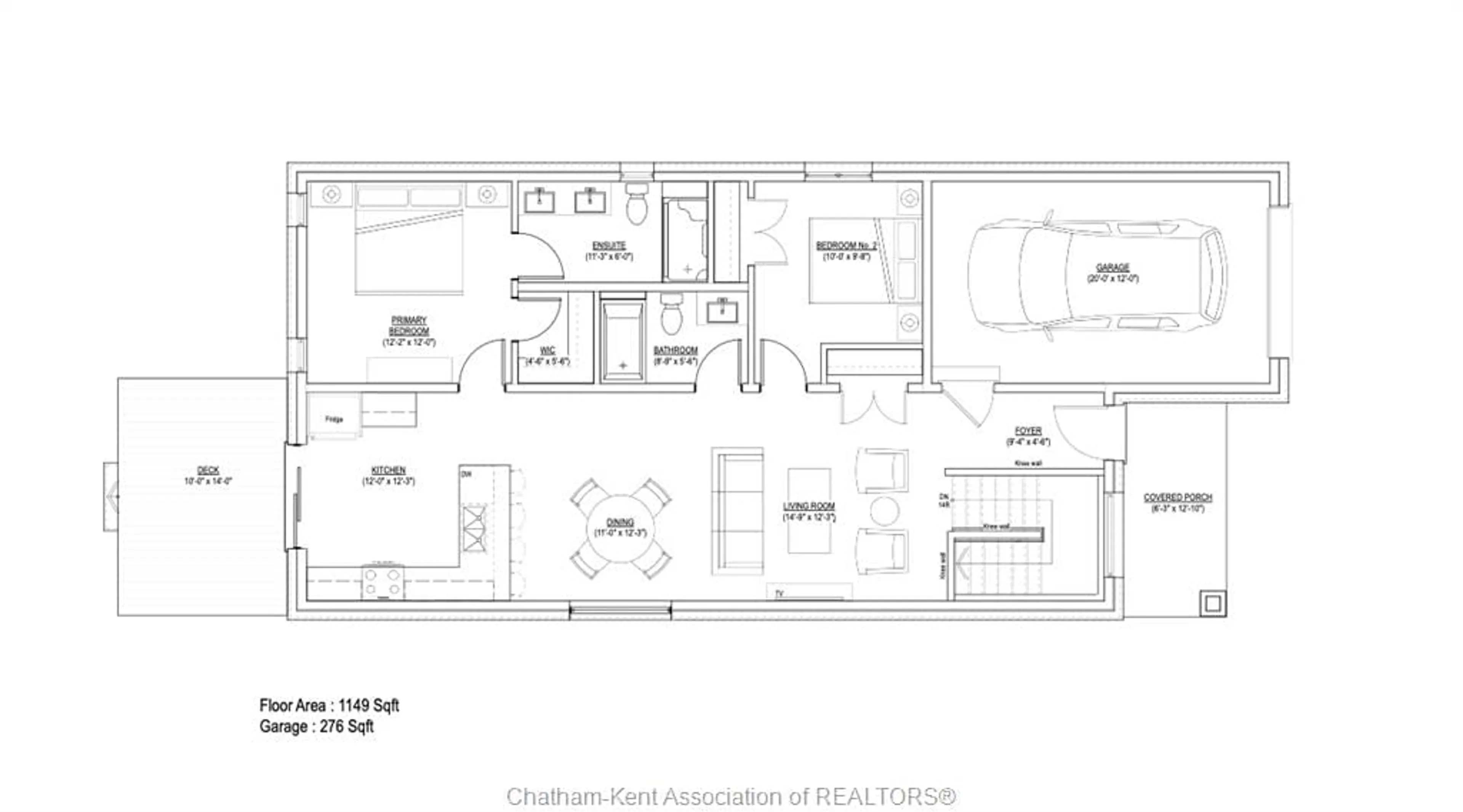 Floor plan for 296 IRONWOOD Trail, Chatham Ontario N7M0T3